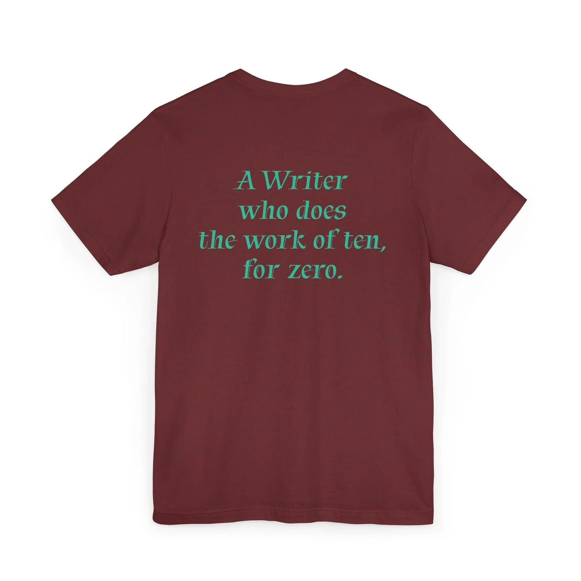 Unisex Jersey T-Shirt - 'Indie Author' Inspirational - The Dreamer's Bookshop.