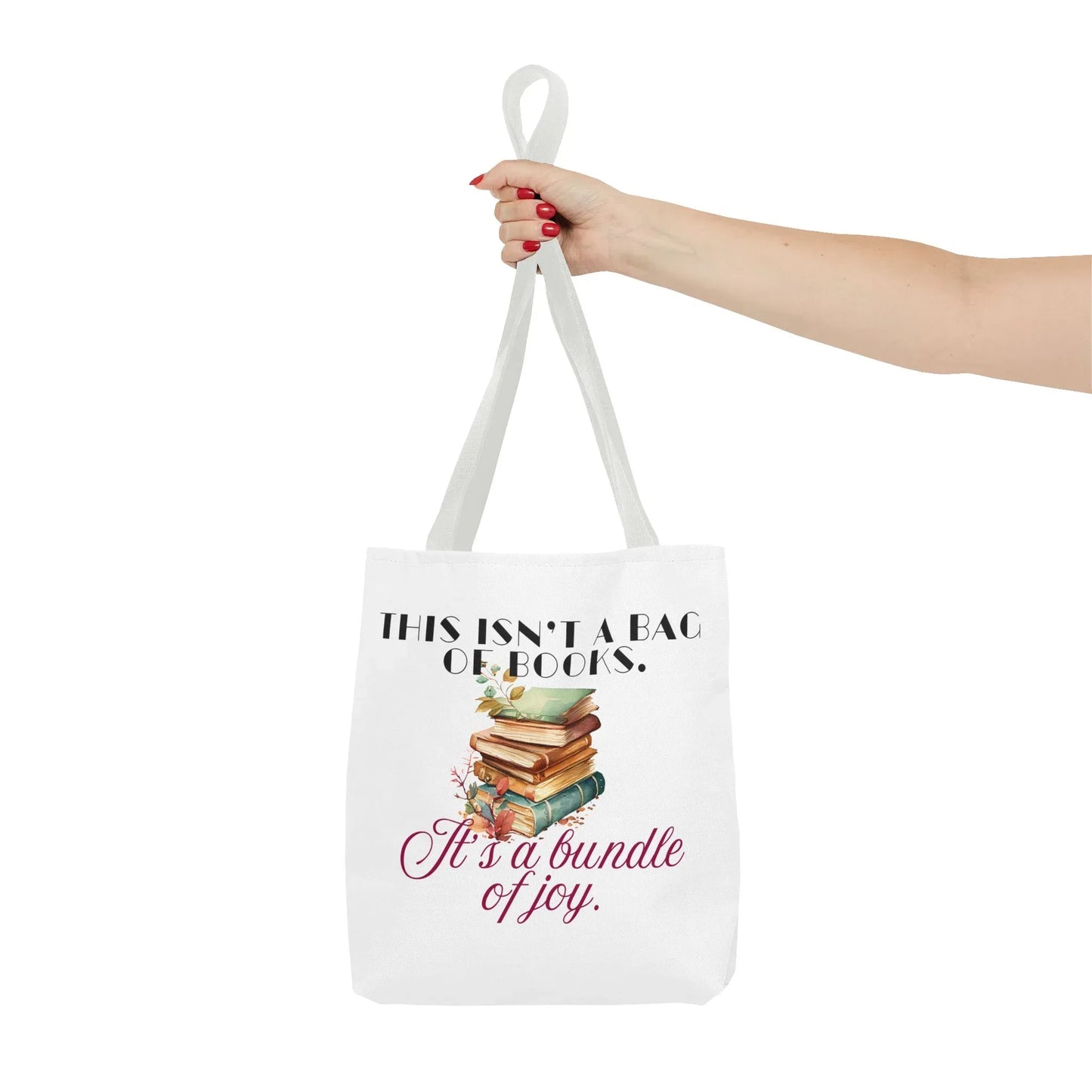This isn't a Bag of Books - Tote Bag - Cozy Autumn Design - The Dreamer's Bookshop.