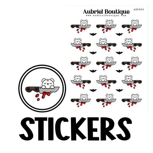 AubrielBoutique - HALLOWEEN, plannerstickers — AB0363 - The Dreamer's Bookshop.