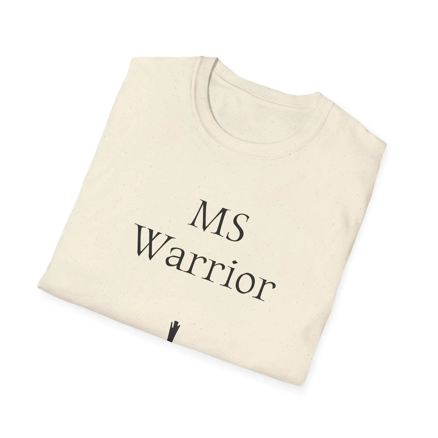 M.S. Warrior Unisex Softstyle T-Shirt - Empowering Battle for Women's Health - The Dreamer's Bookshop.