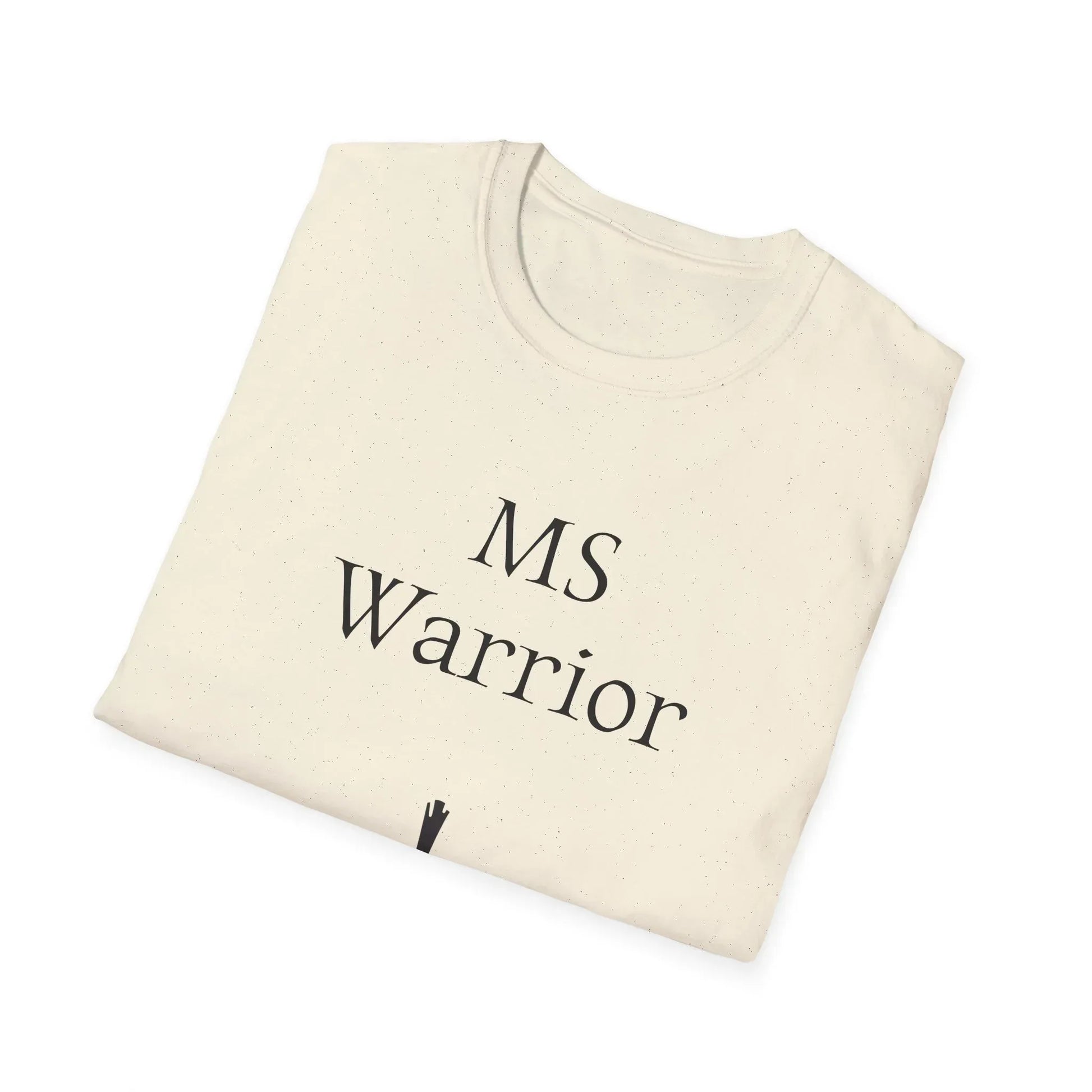 M.S. Warrior Unisex Softstyle T-Shirt - Empowering Battle for Women's Health - The Dreamer's Bookshop.