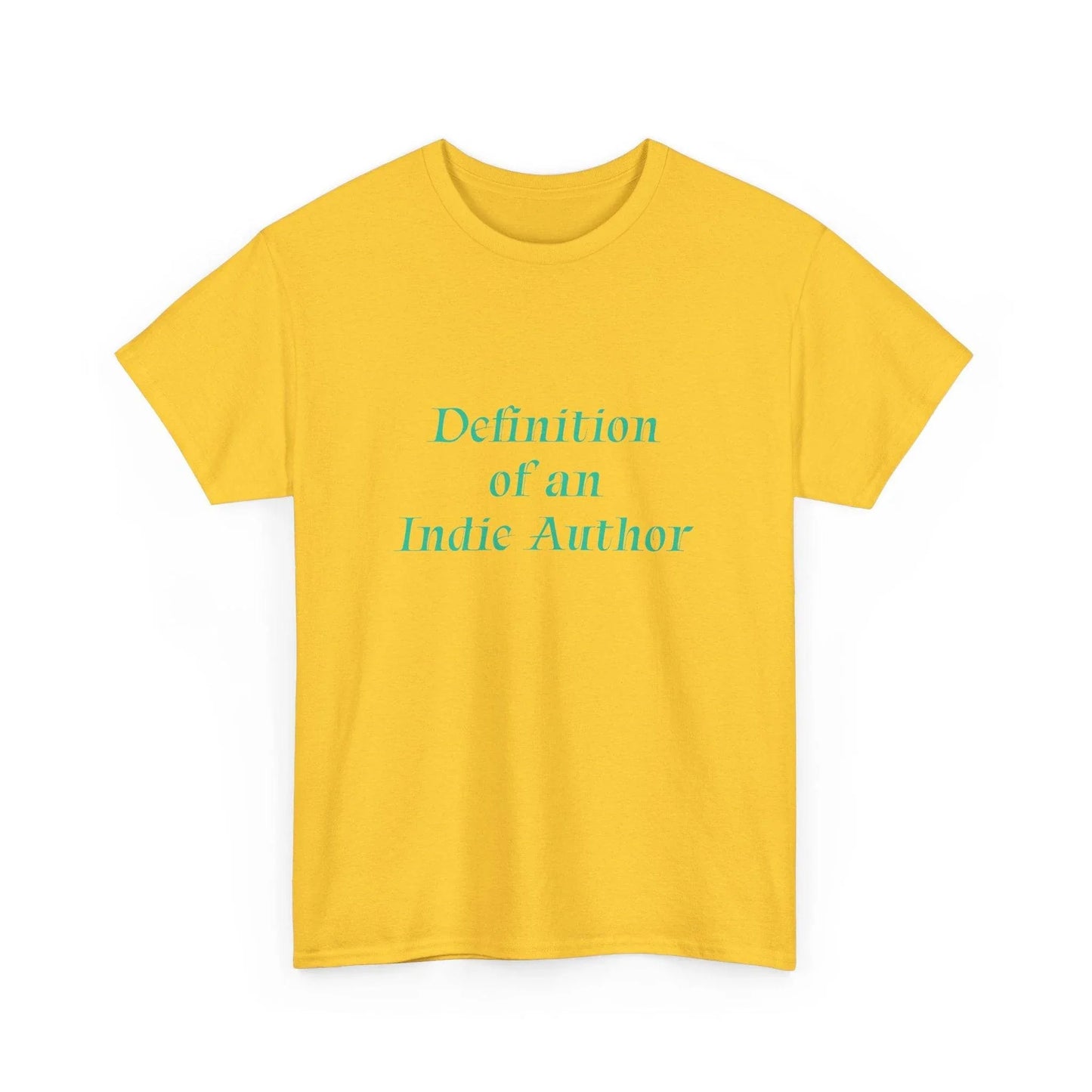 Indie Author - Unisex Heavy Cotton Tee - Creative Apparel - The Dreamer's Bookshop.