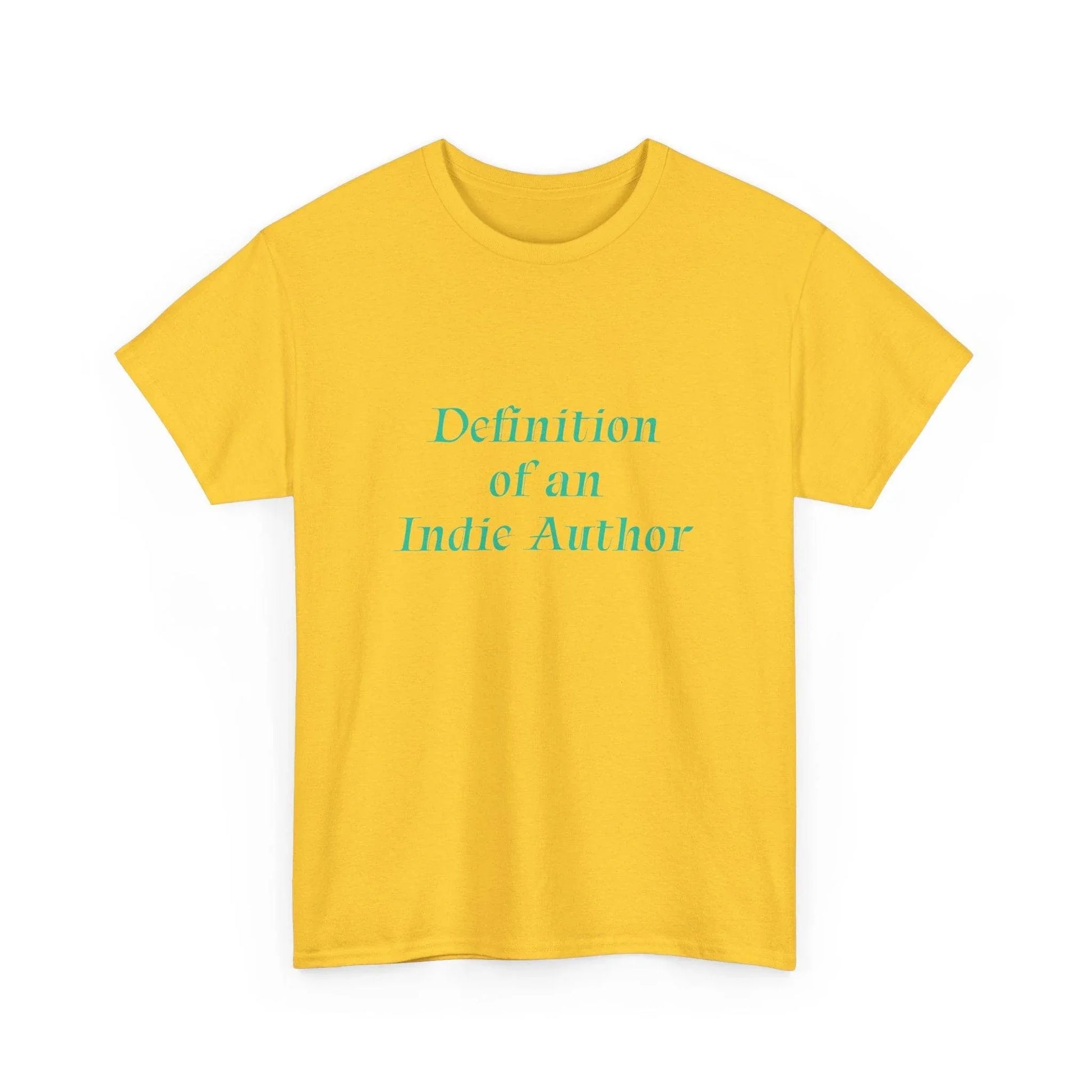 Indie Author - Unisex Heavy Cotton Tee - Creative Apparel - The Dreamer's Bookshop.