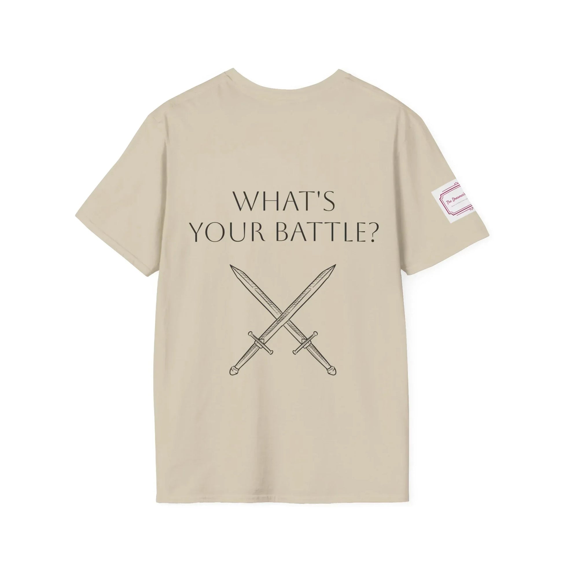 M.S. Warrior Unisex Softstyle T-Shirt - Empowering Graphic Tee for Women's Health Awareness - The Dreamer's Bookshop.