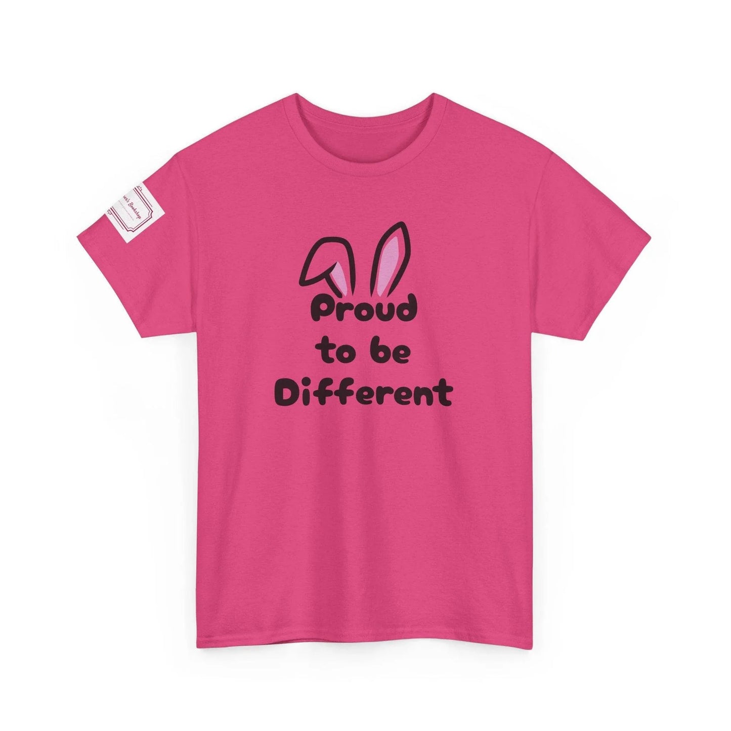 Proud to be Different Unisex Heavy Cotton Tee - Celebrate Individuality - The Dreamer's Bookshop.