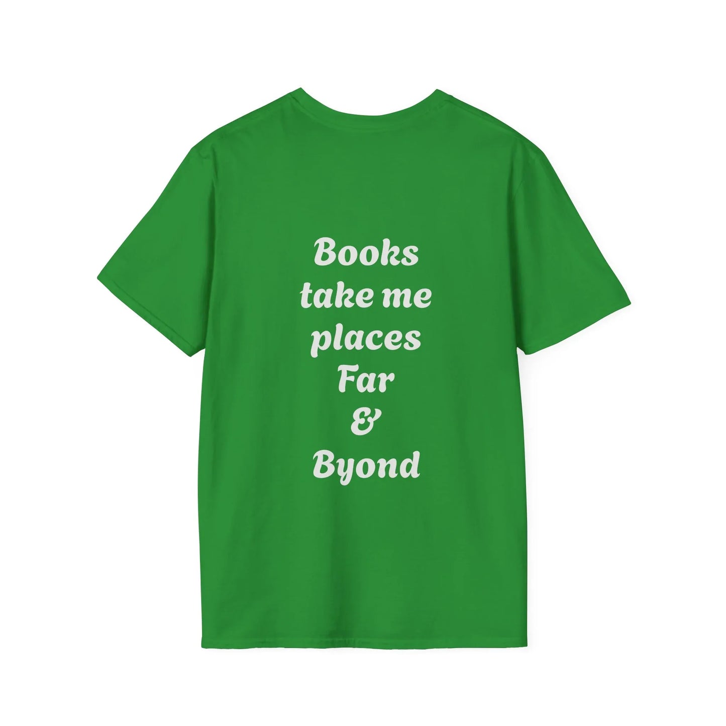 Unisex Travel-Inspired T-Shirt - "I'm a Traveller of Worlds" - Perfect for Book Lovers - The Dreamer's Bookshop.