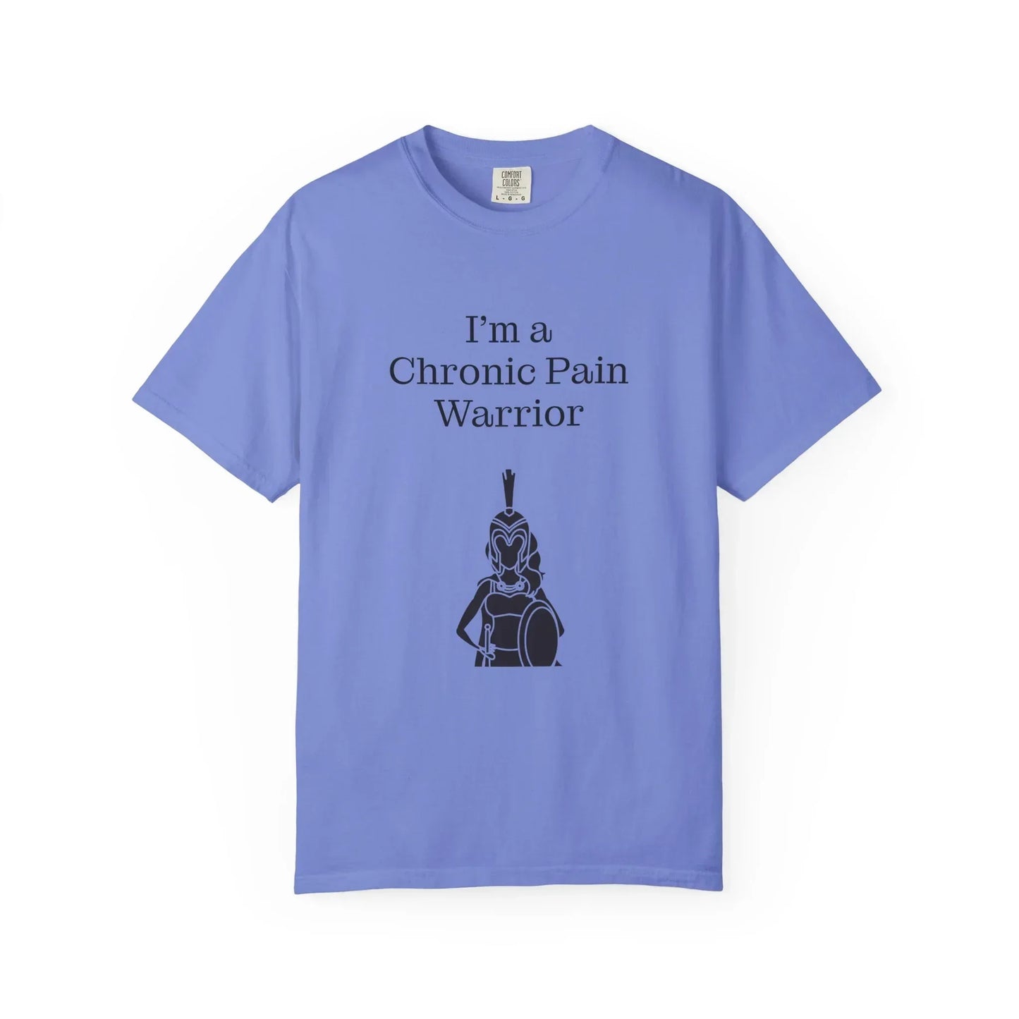 Chronic Pain Warrior Unisex T-Shirt - Empowering Tee for Healthcare Awareness - The Dreamer's Bookshop.