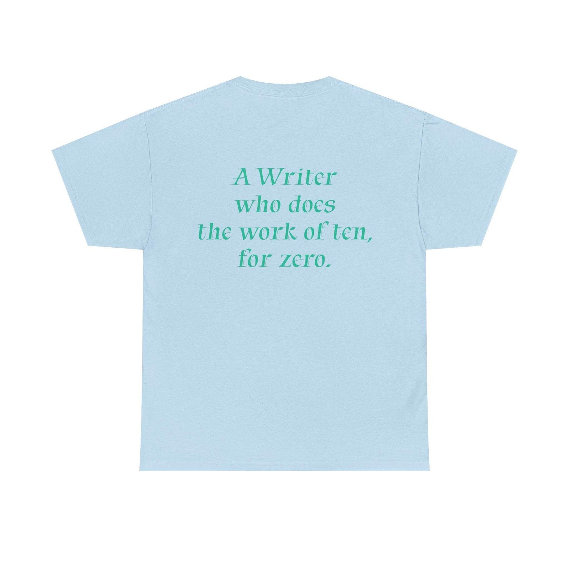Indie Author - Unisex Heavy Cotton Tee - Creative Apparel - The Dreamer's Bookshop.