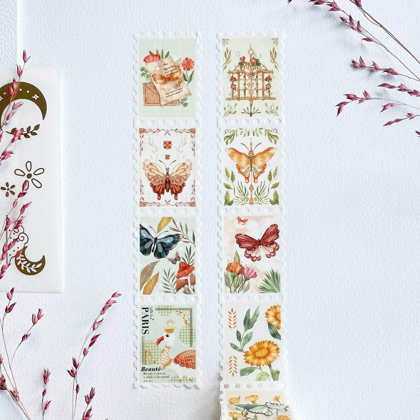 LETTOOn - Stempel Washi Tape - Dreamy Stamps - The Dreamer's Bookshop.