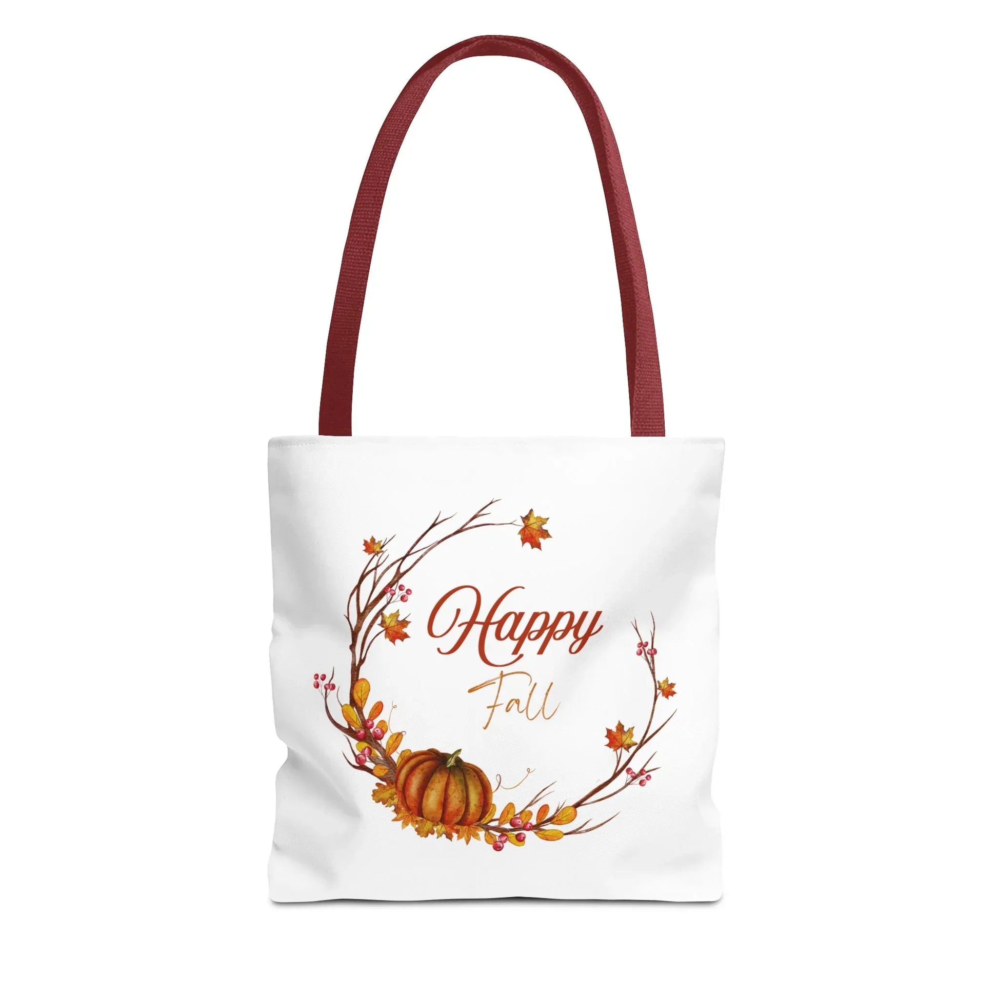 Happy Fall Tote Bag - Cozy Autumn Design - The Dreamer's Bookshop.
