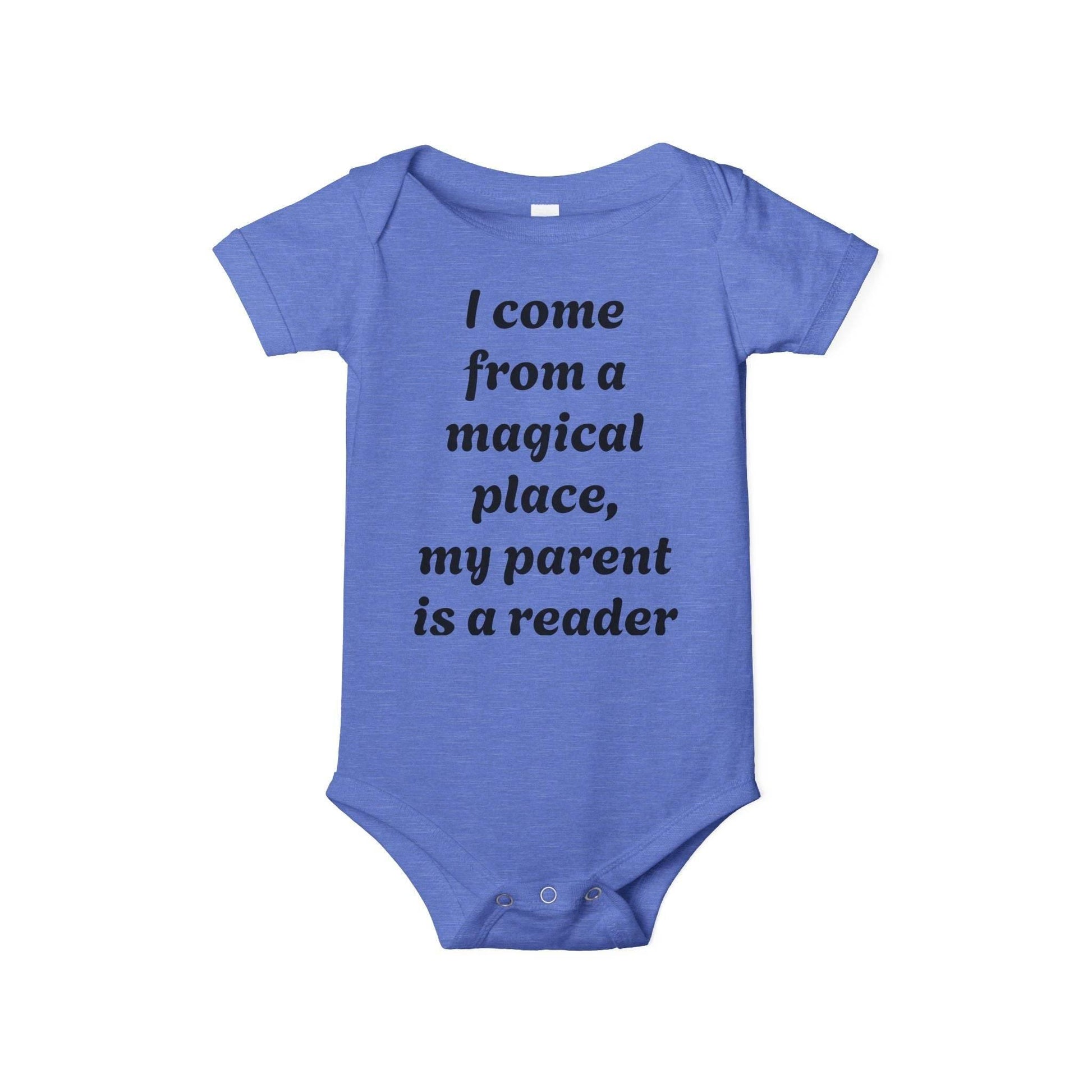 US - Magical Reader Infant Onesie - Cute Baby Bodysuit for Book Lovers - The Dreamer's Bookshop.