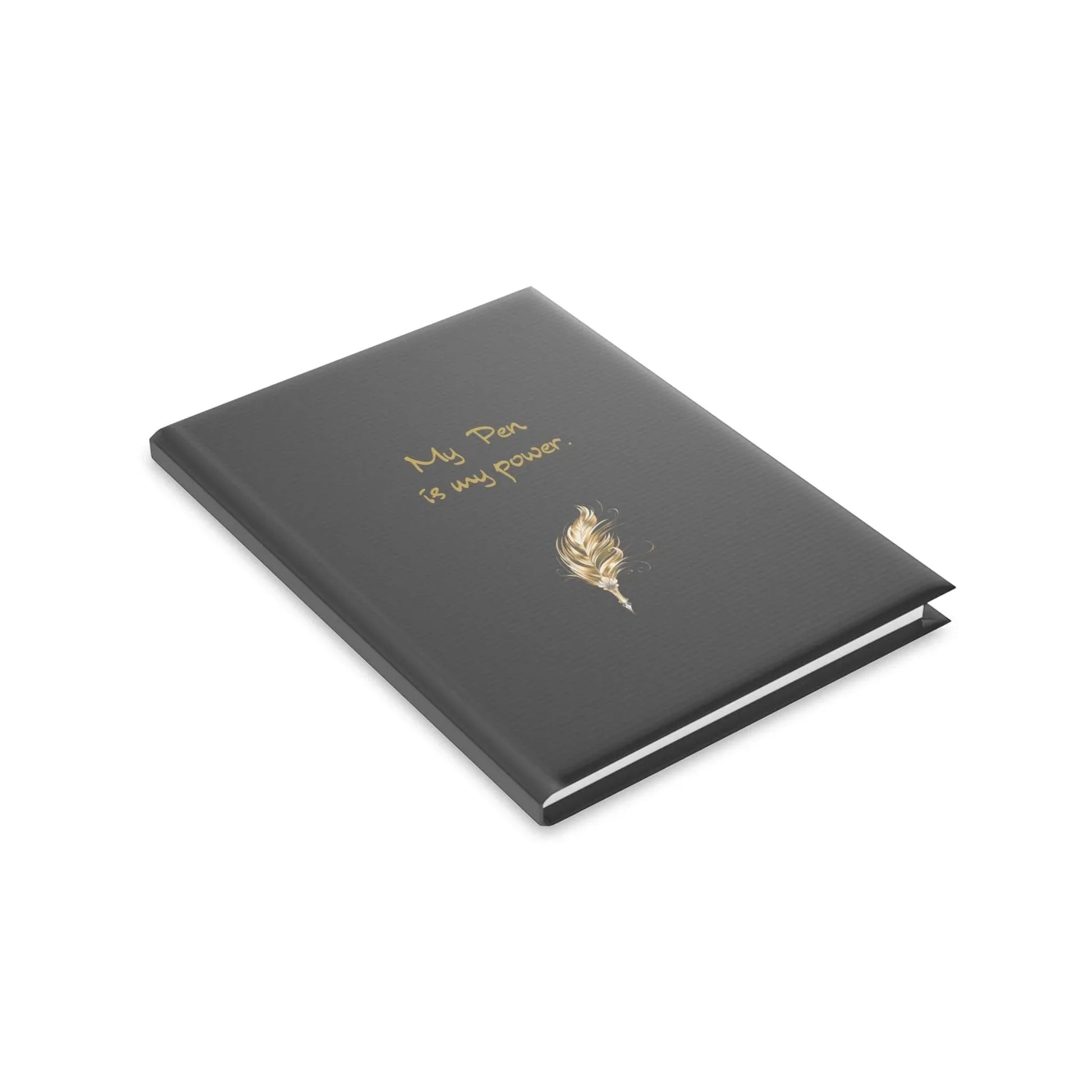 Empowering Hardcover Notebook - 'My Pen is my Power' - The Dreamer's Bookshop.