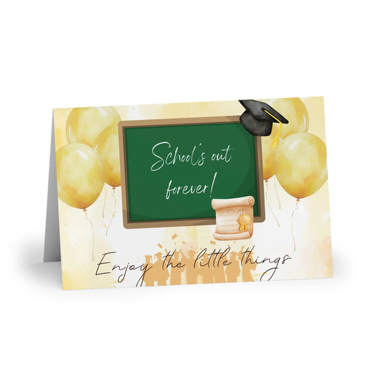 The Dreamer's Bookshop "Graduation" Enjoy the Little Things Card - The Dreamer's Bookshop.
