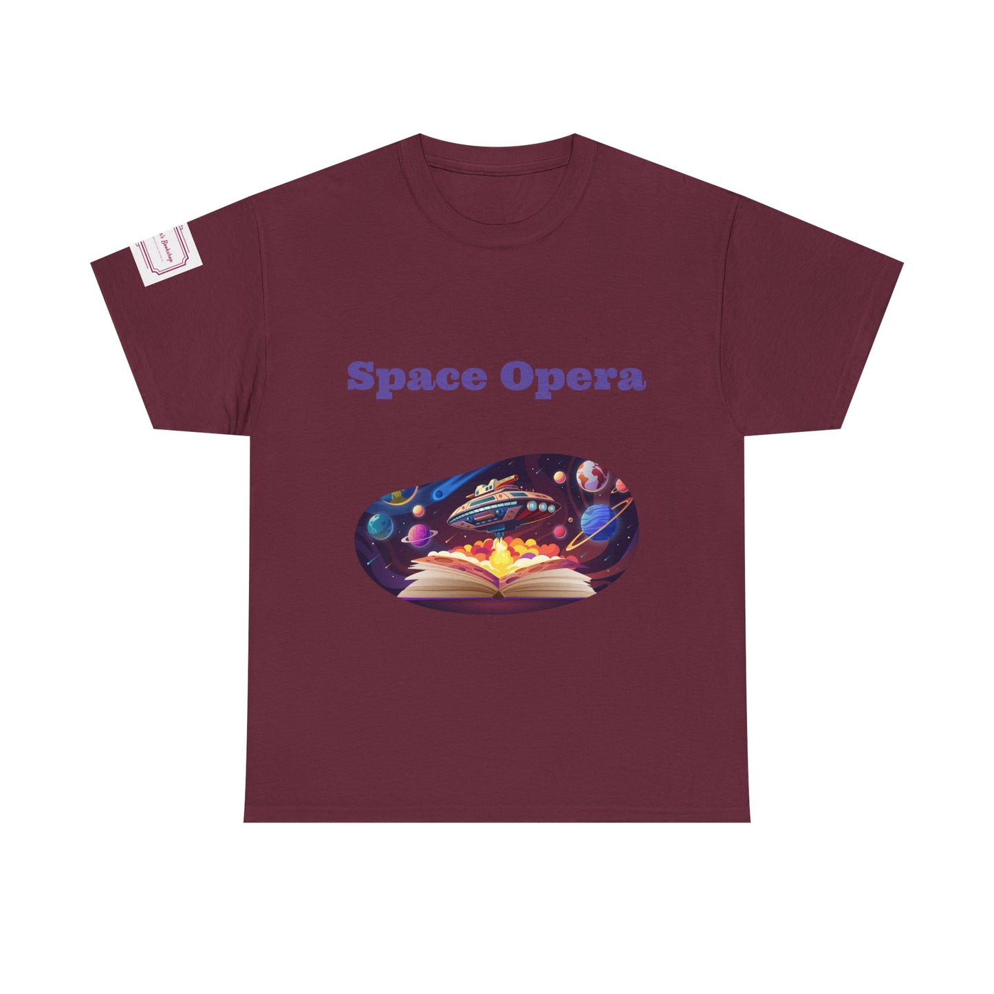 Space Opera -  Unisex Heavy Cotton Tee - Sci-Fi Books