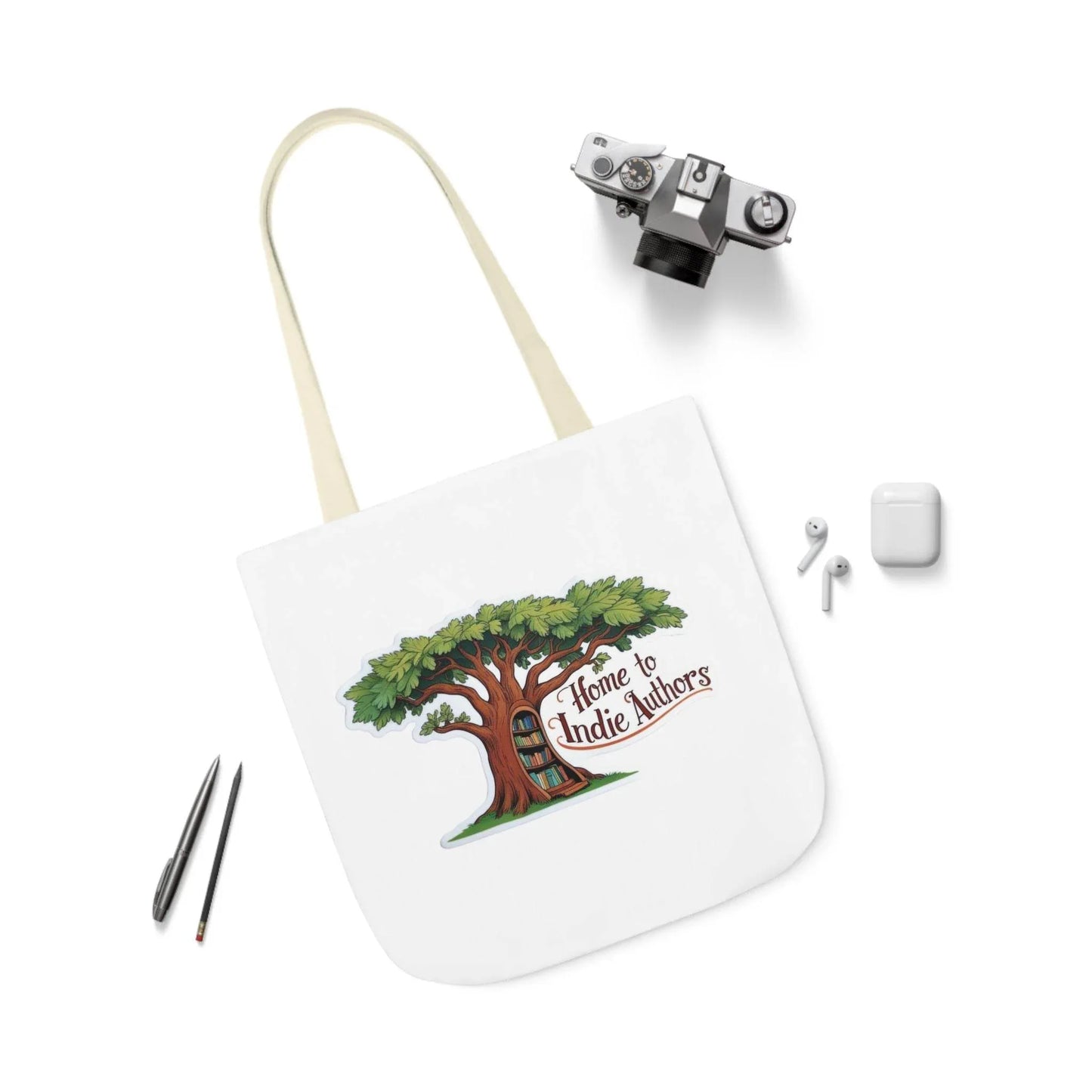 Literary Canvas Tote Bag - Perfect for Book Lovers & Indie Authors - The Dreamer's Bookshop.