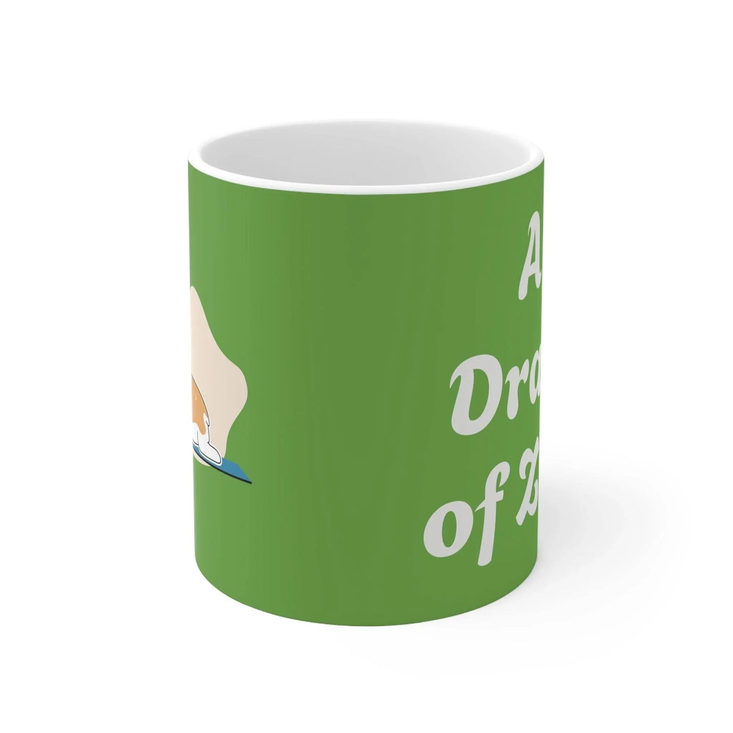 Inspiring Ceramic Coffee Mug - 'A Draft of Zen' - Perfect Gift for Coffee Lovers - The Dreamer's Bookshop.
