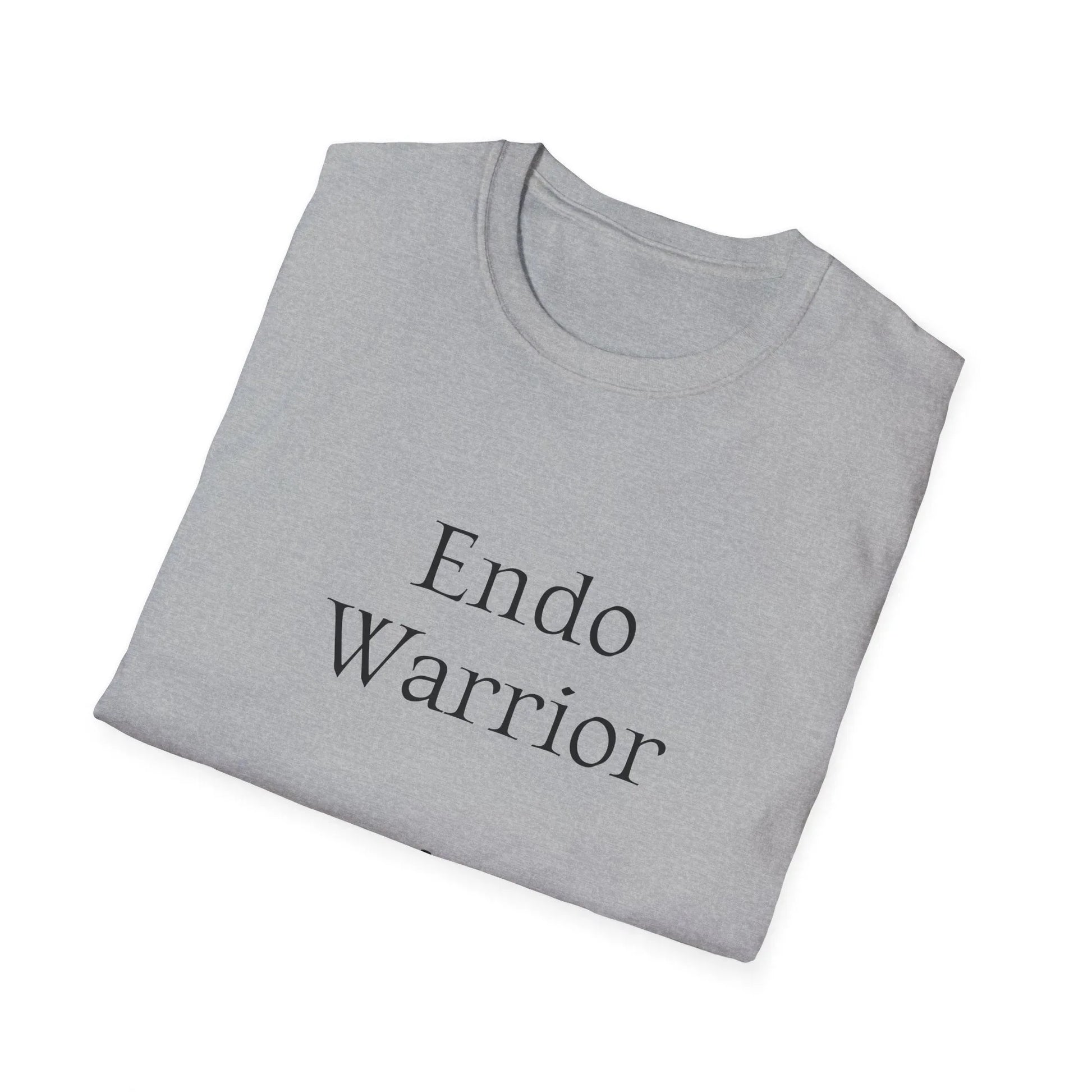 Endometriosis Warrior Unisex Softstyle T-Shirt - Empower Your Battle - The Dreamer's Bookshop.