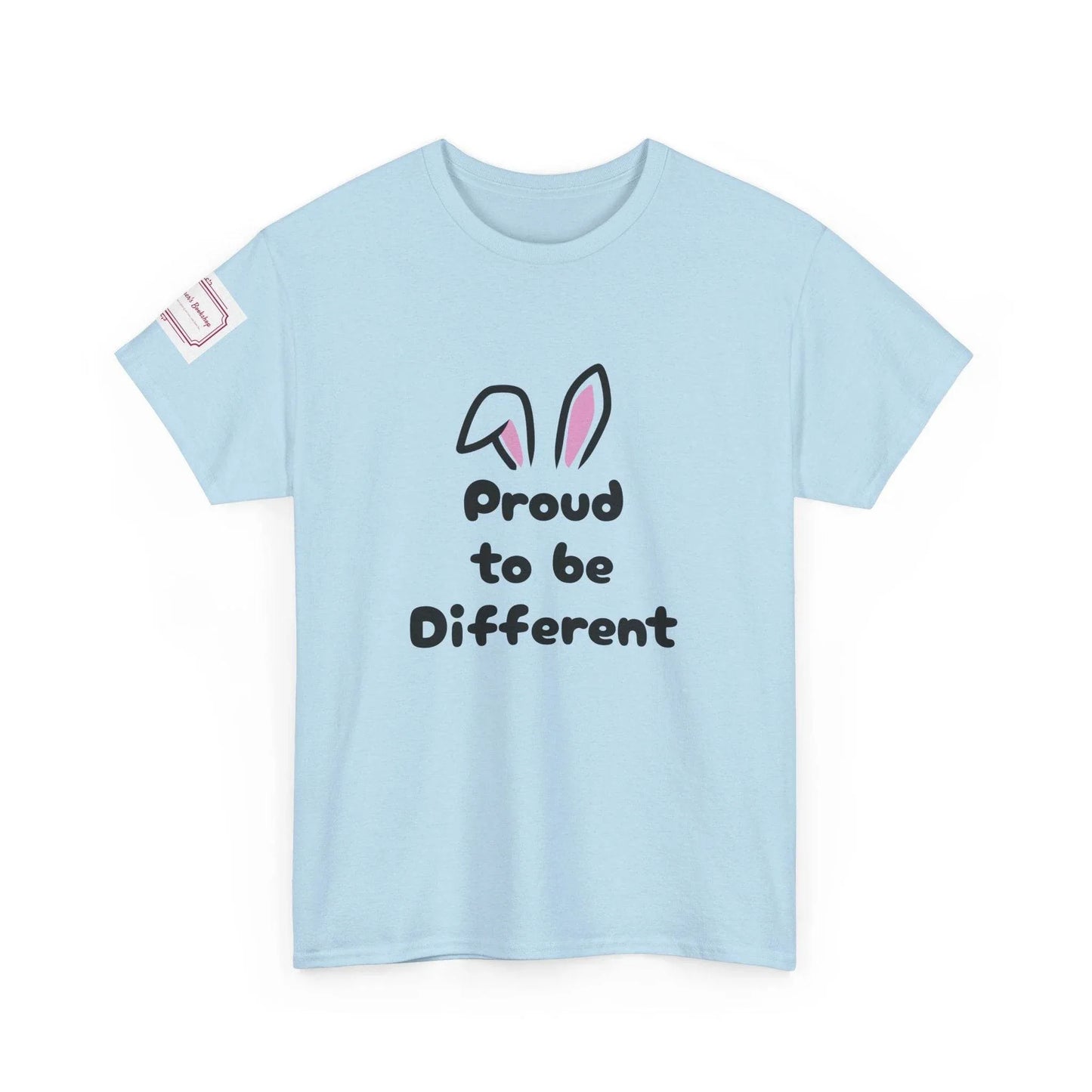 Proud to Be Different Unisex Heavy Cotton Tee – Celebrate Uniqueness - The Dreamer's Bookshop.