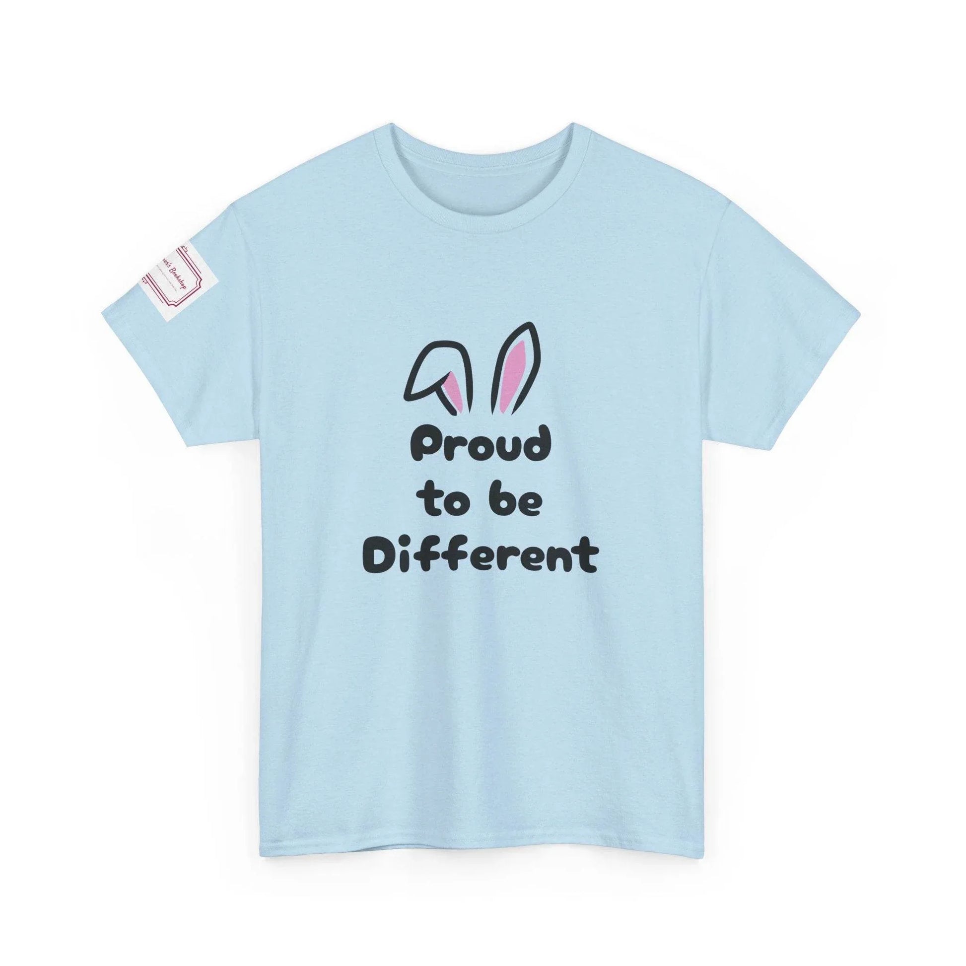 Proud to Be Different Unisex Heavy Cotton Tee – Celebrate Uniqueness - The Dreamer's Bookshop.