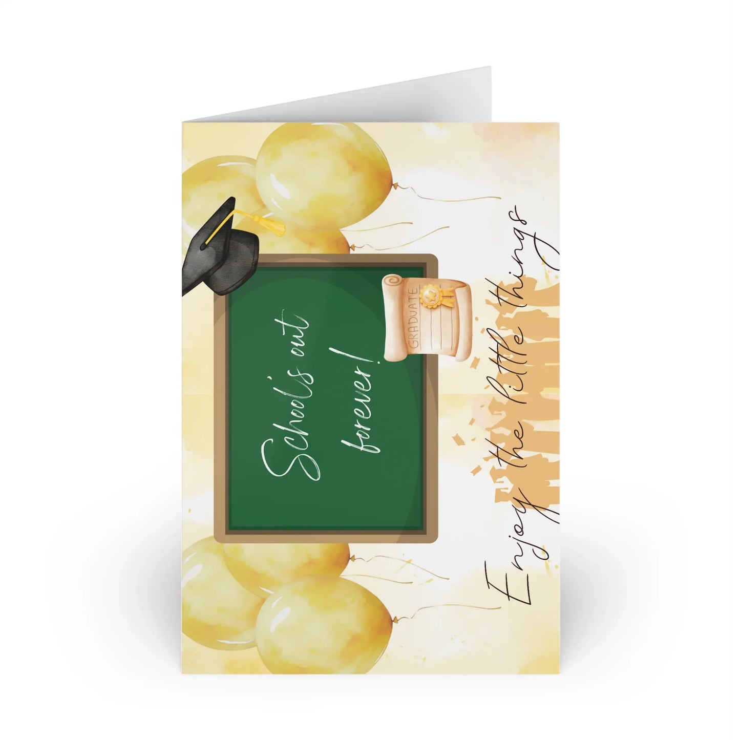 The Dreamer's Bookshop "Graduation" Enjoy the Little Things Card - The Dreamer's Bookshop.