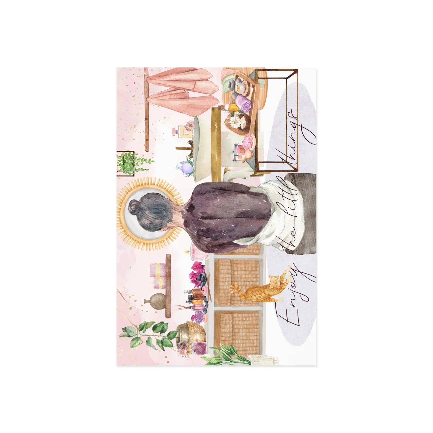 The Dreamer's Bookshop "Spa Day" Enjoy the Little Things Card - The Dreamer's Bookshop.