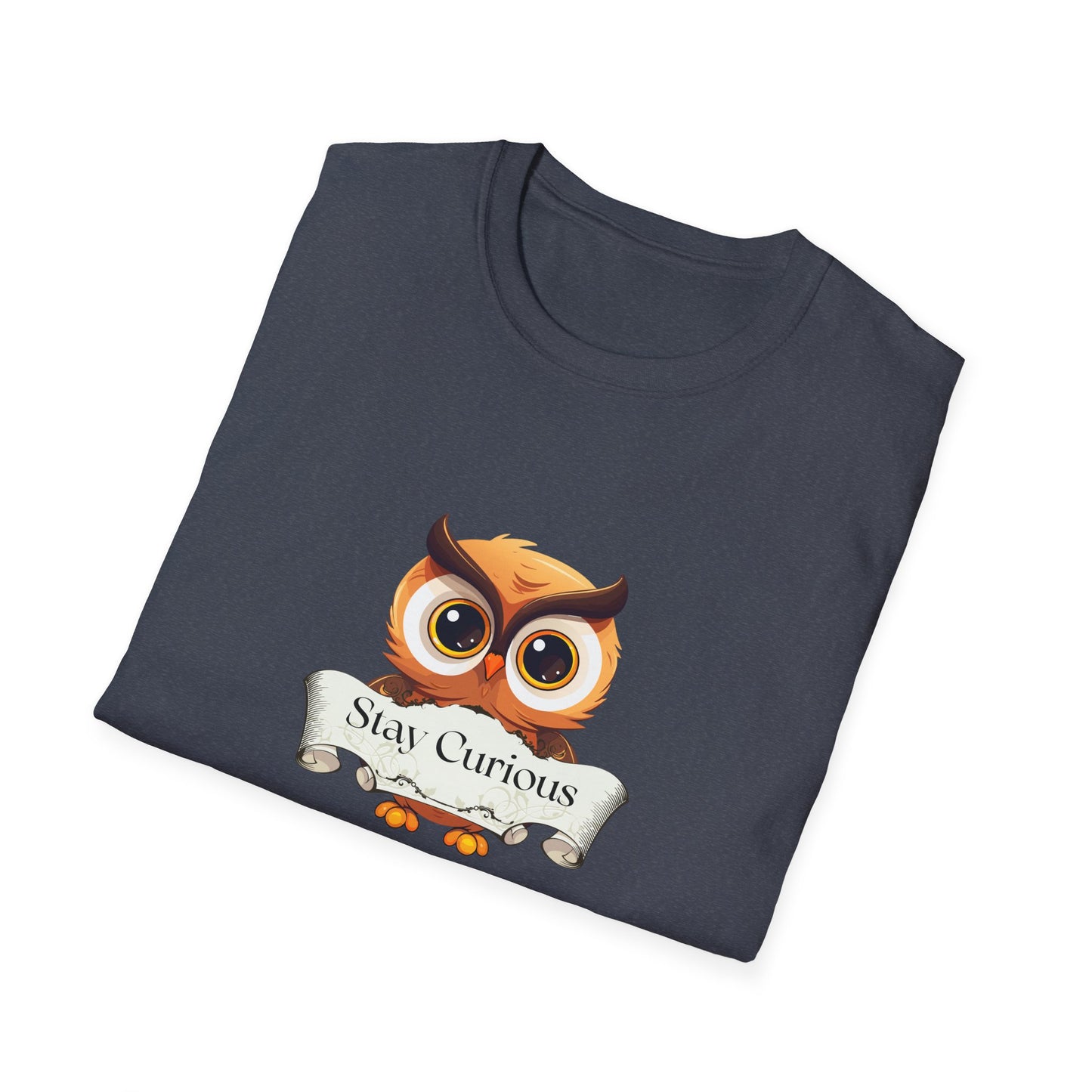 Inspirational Unisex Softstyle T-Shirt - Stay Curious