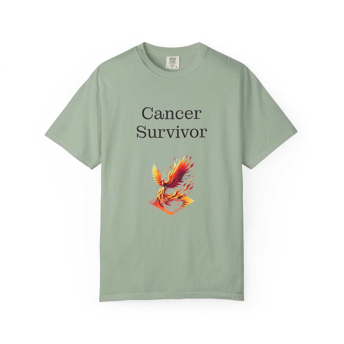 AU - Cancer Survivor Unisex Garment-Dyed T-Shirt - Empowering Supportive Apparel