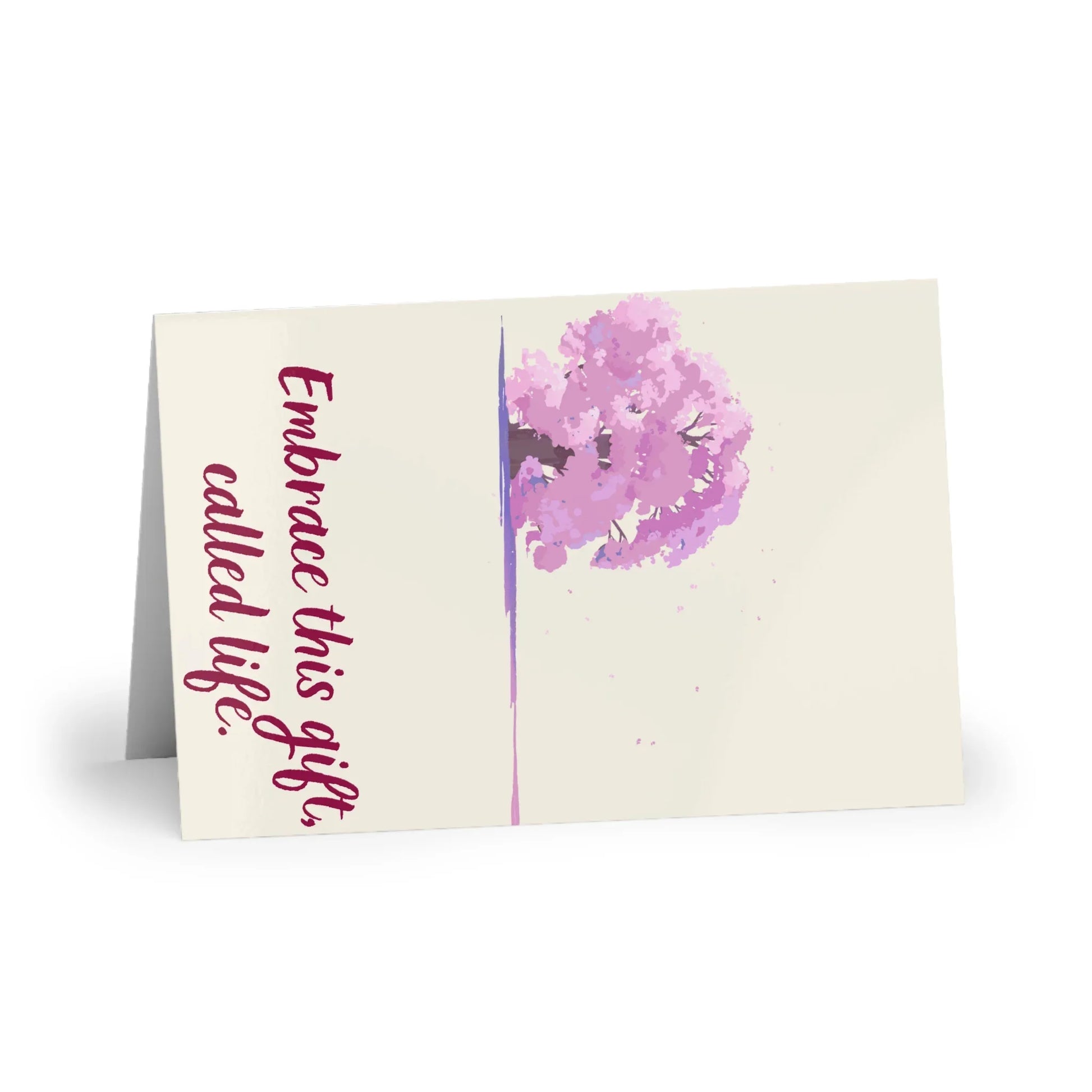 The Dreamer's Bookshop - Love Yourself Card "Embrace Life" - The Dreamer's Bookshop.