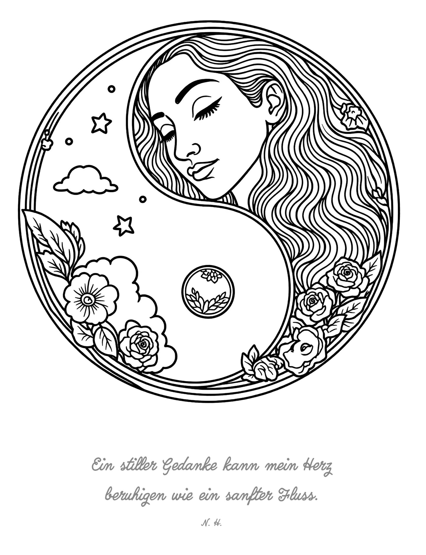 Yin-Yang-dreams: A coloring book for harmony