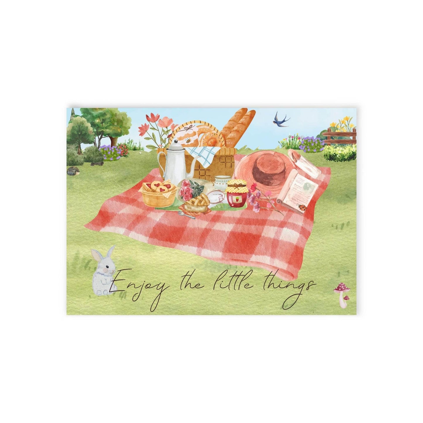 The Dreamer's Bookshop "Picknick" Enjoy the Little Things Card - The Dreamer's Bookshop.