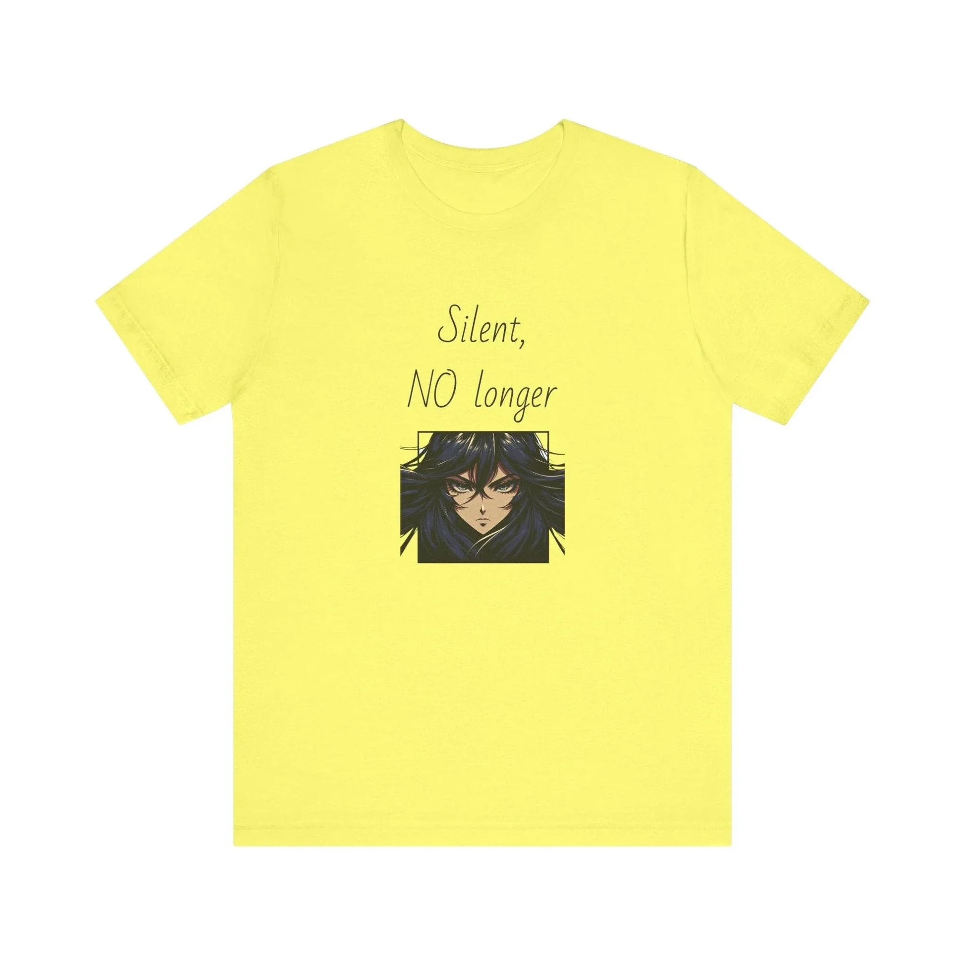Silent, NO longer Inspirational T-Shirt | Unisex Short Sleeve Tee - The Dreamer's Bookshop.