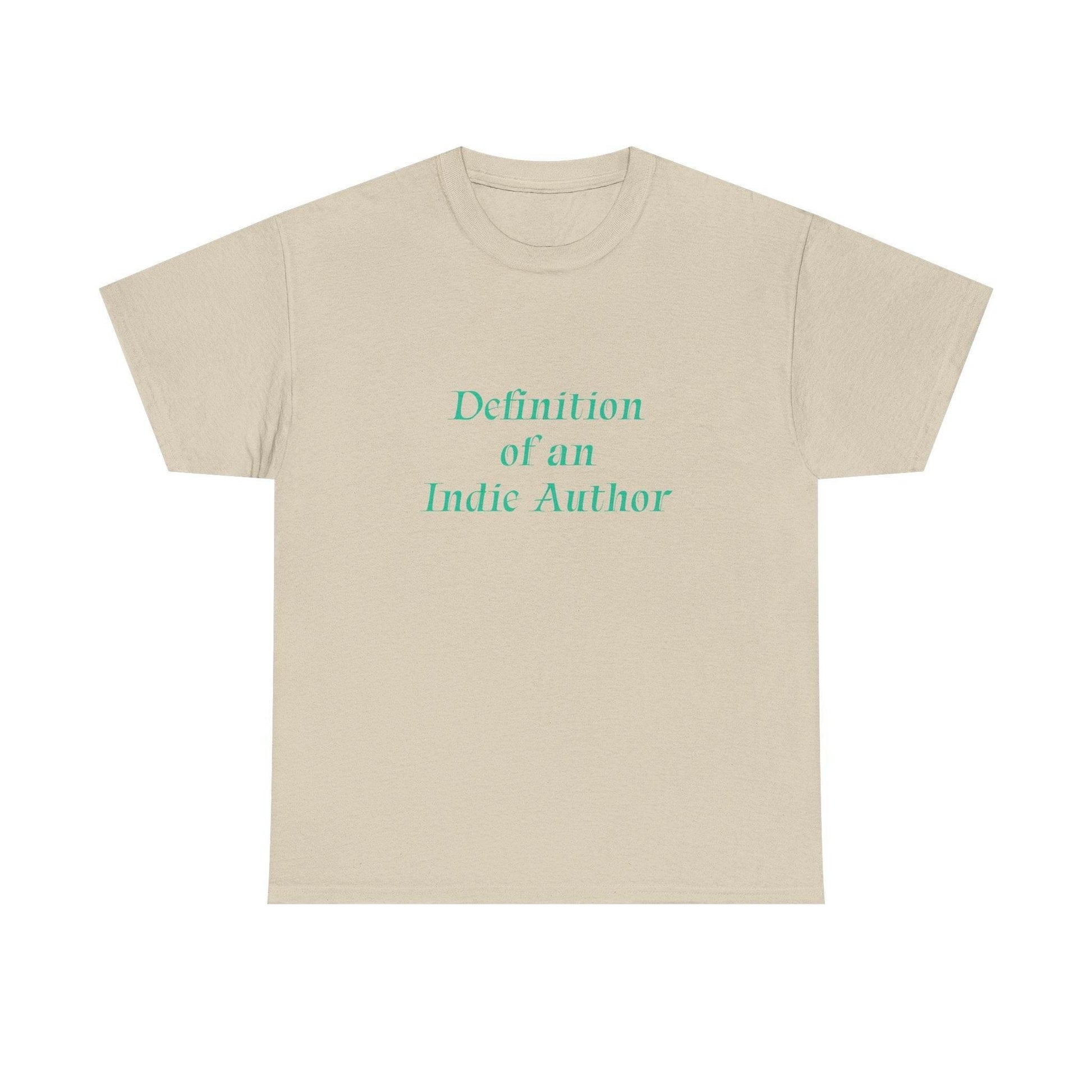 Indie Author - Unisex Heavy Cotton Tee - Creative Apparel - The Dreamer's Bookshop.