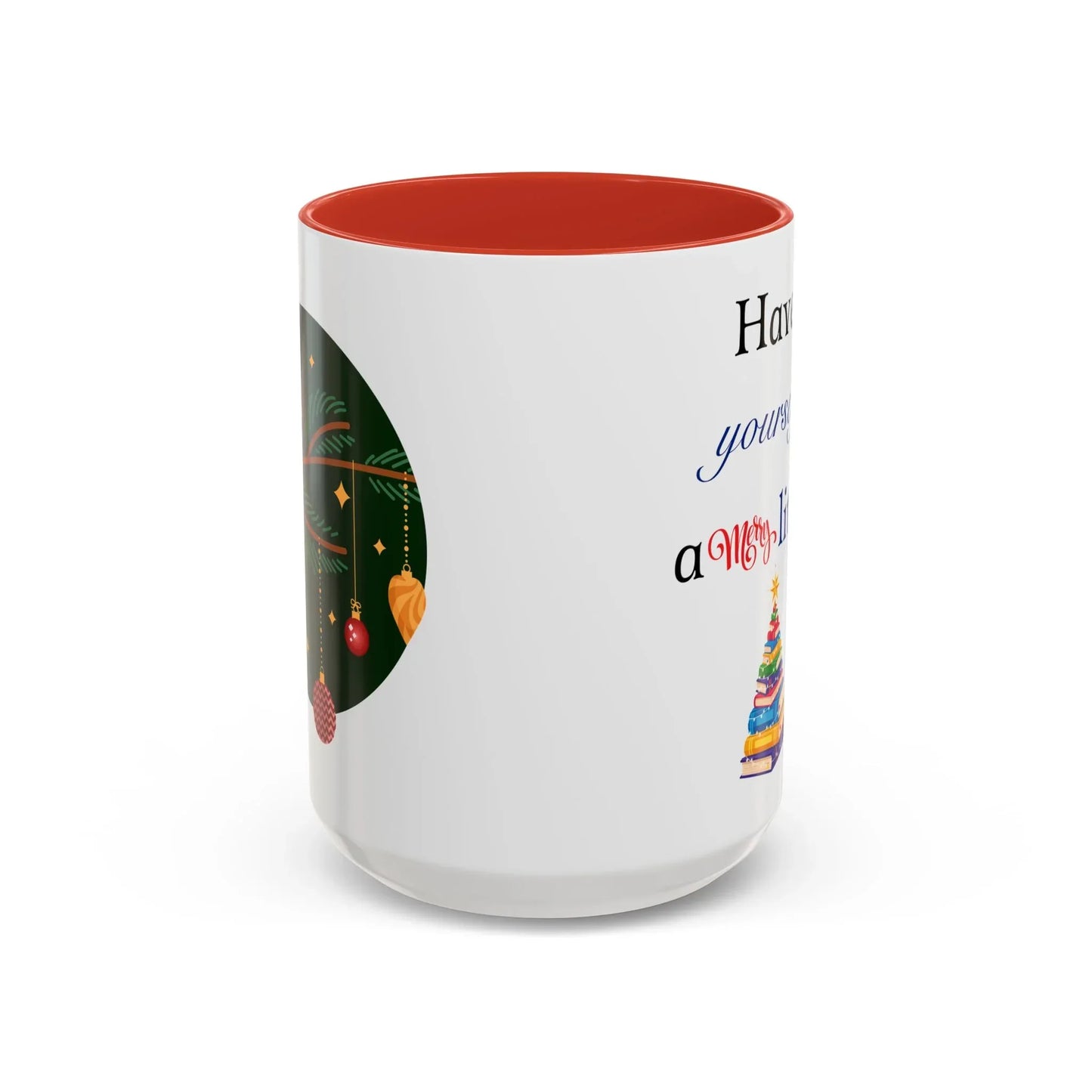 A Merry Little Bookmas - Coffee Mug - 11oz & 15oz - The Dreamer's Bookshop.