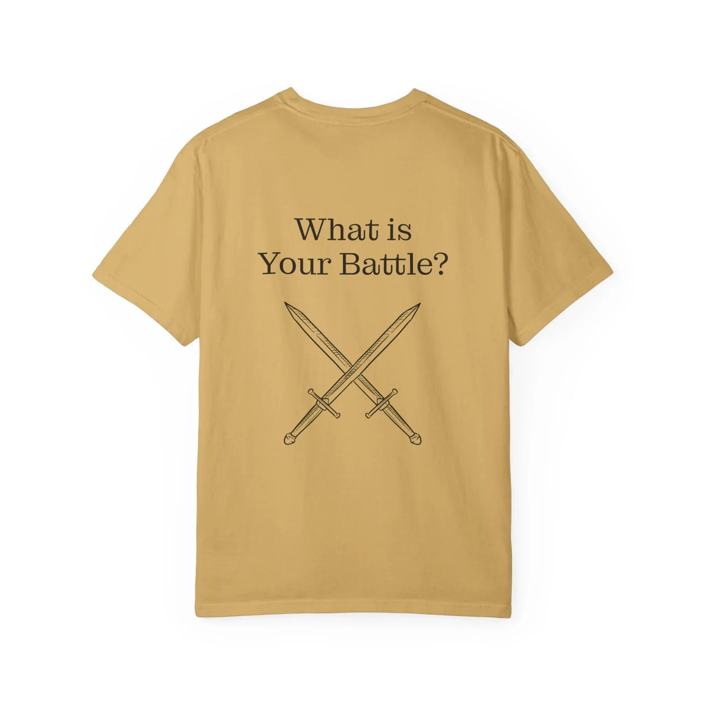 Chronic Pain Warrior Unisex Garment-Dyed T-Shirt - Empowering Supportive Apparel - The Dreamer's Bookshop.
