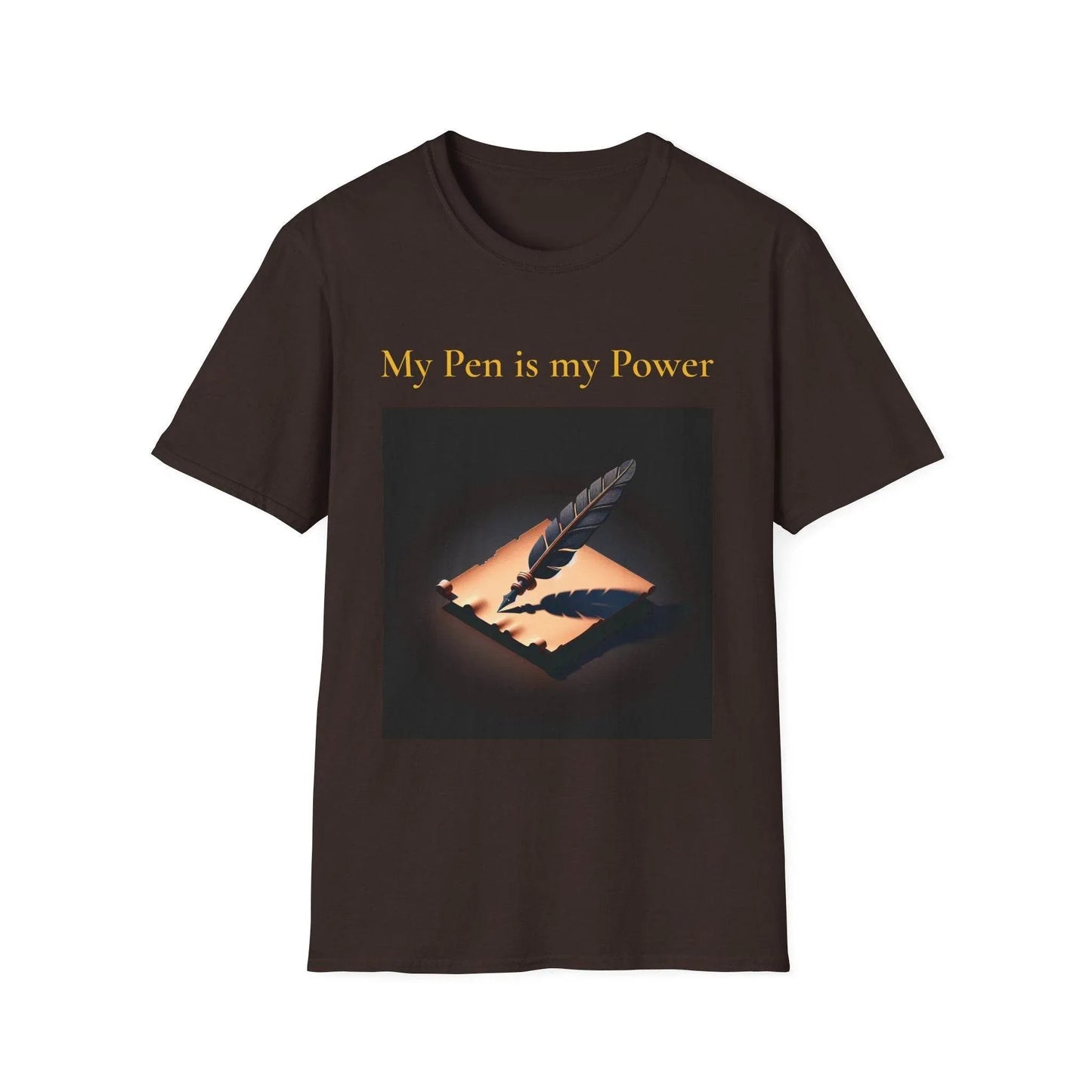 Unisex Softstyle T-Shirt - 'My Pen' - The Dreamer's Bookshop.