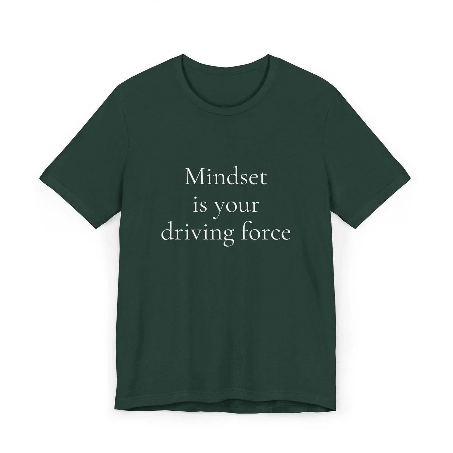 Inspirational Unisex Jersey T-Shirt - Mindset Vibe - The Dreamer's Bookshop.