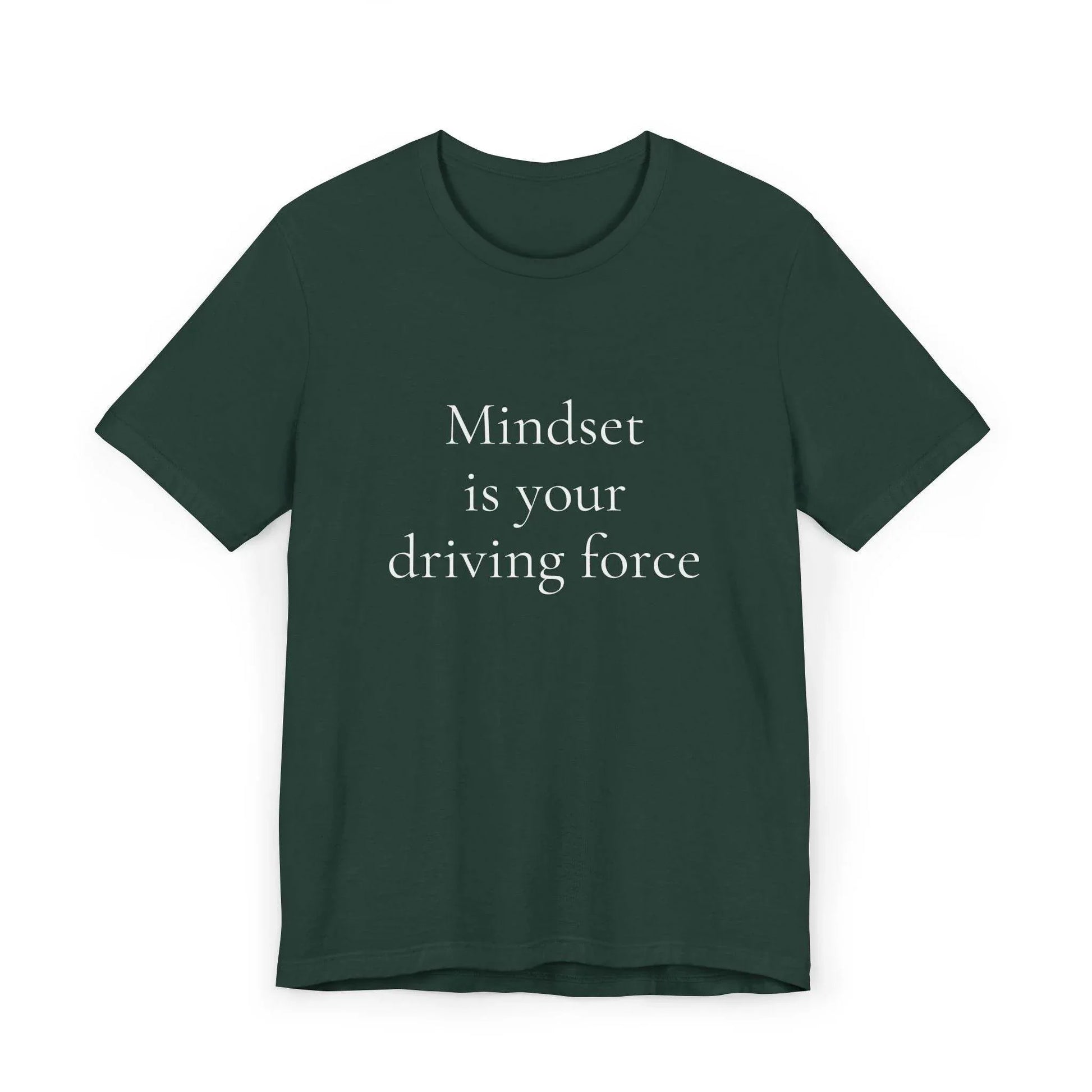 Inspirational Unisex Jersey T-Shirt - Mindset Vibe - The Dreamer's Bookshop.