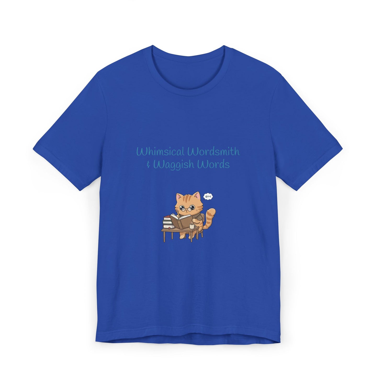 Unisex Jersey T-Shirt - 'Whimsical Wordsmith' Book lovers
