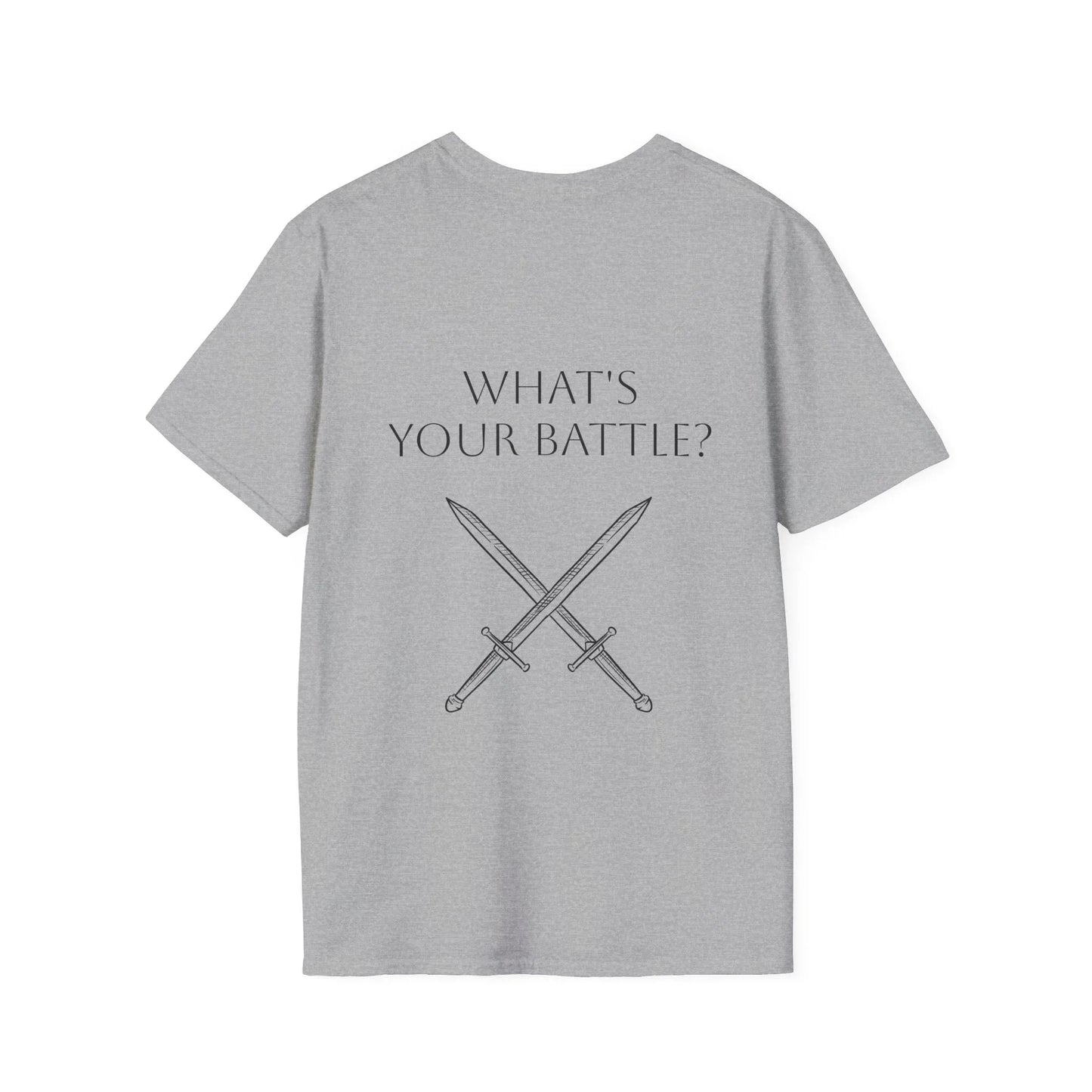 Cancer Warrior Unisex Softstyle T-Shirt - Embrace Your Battles - The Dreamer's Bookshop.