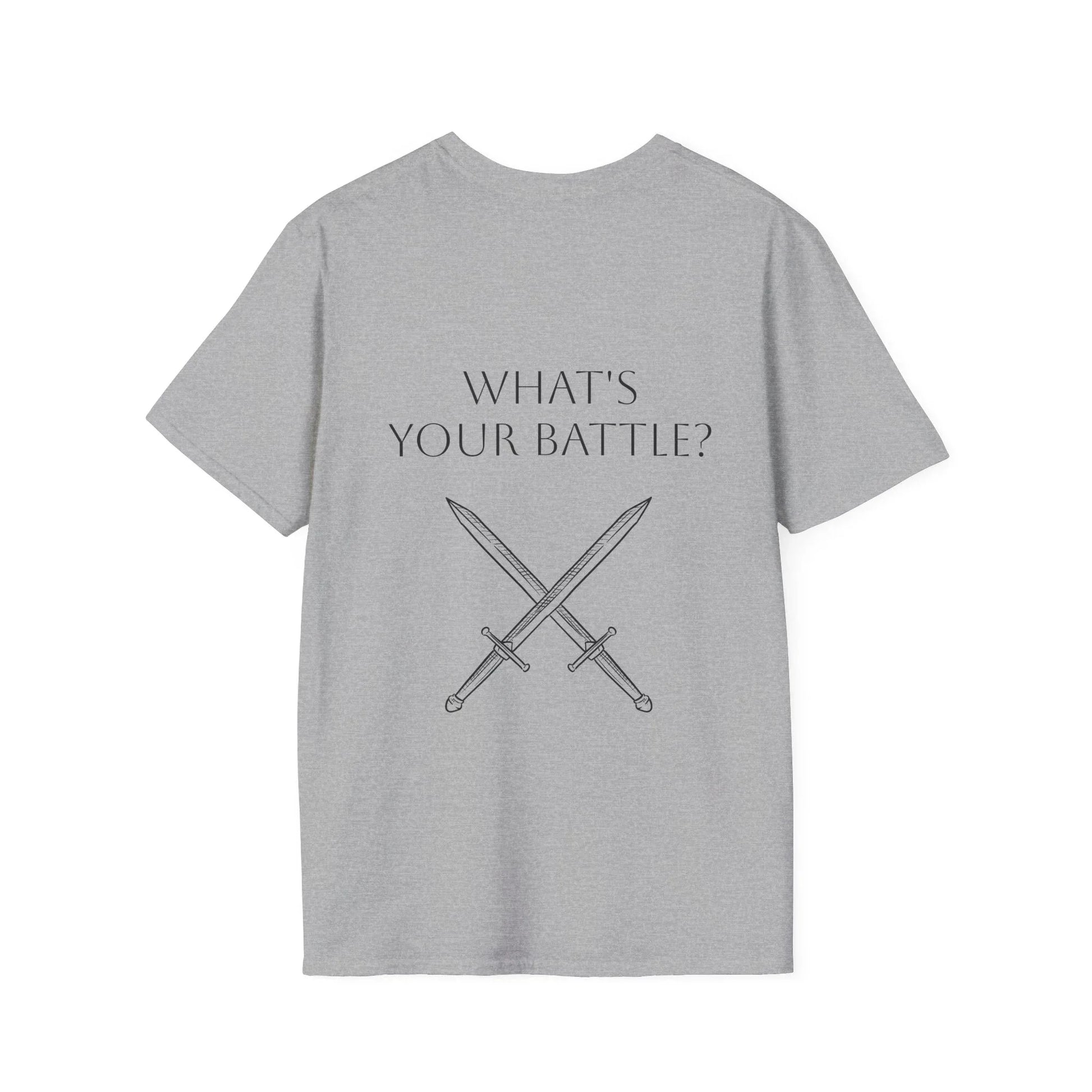 Cancer Warrior Unisex Softstyle T-Shirt - Embrace Your Battles - The Dreamer's Bookshop.