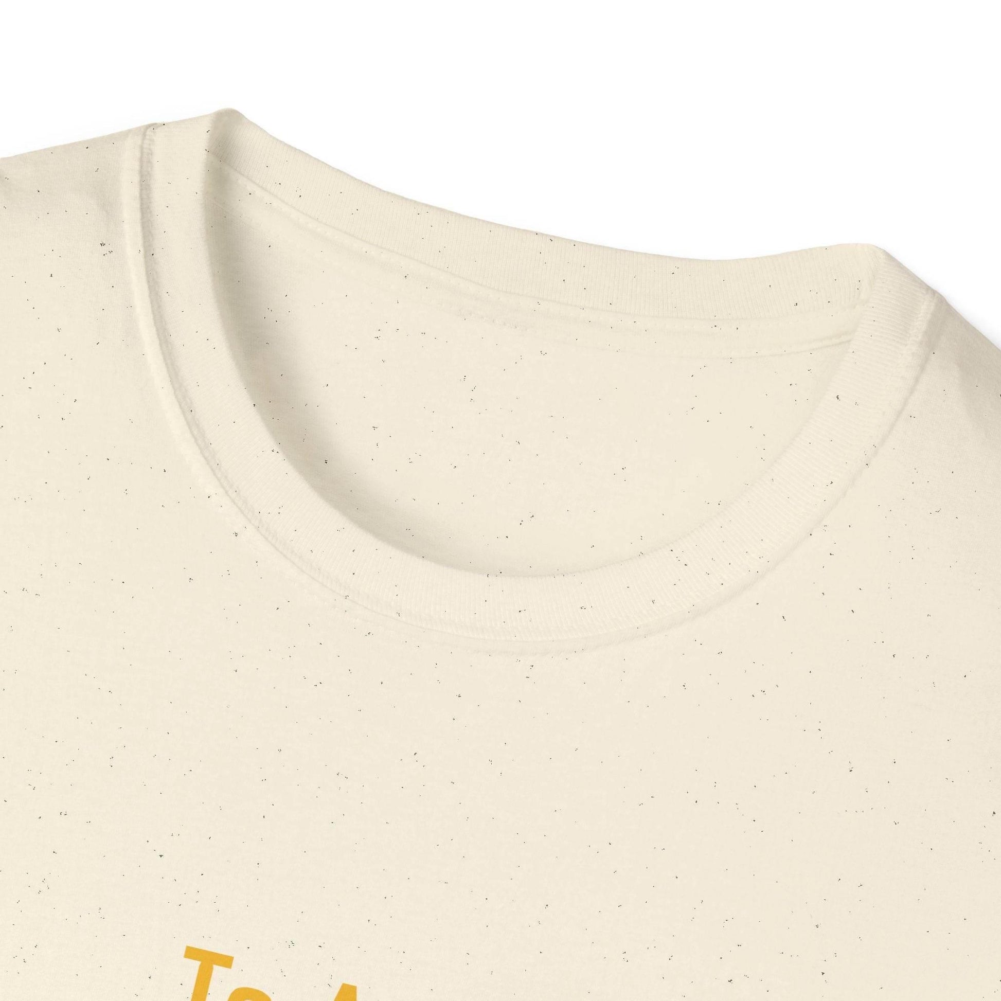Inspirational Unisex Softstyle T-Shirt - 'To Ask' Philosophical Design - The Dreamer's Bookshop.