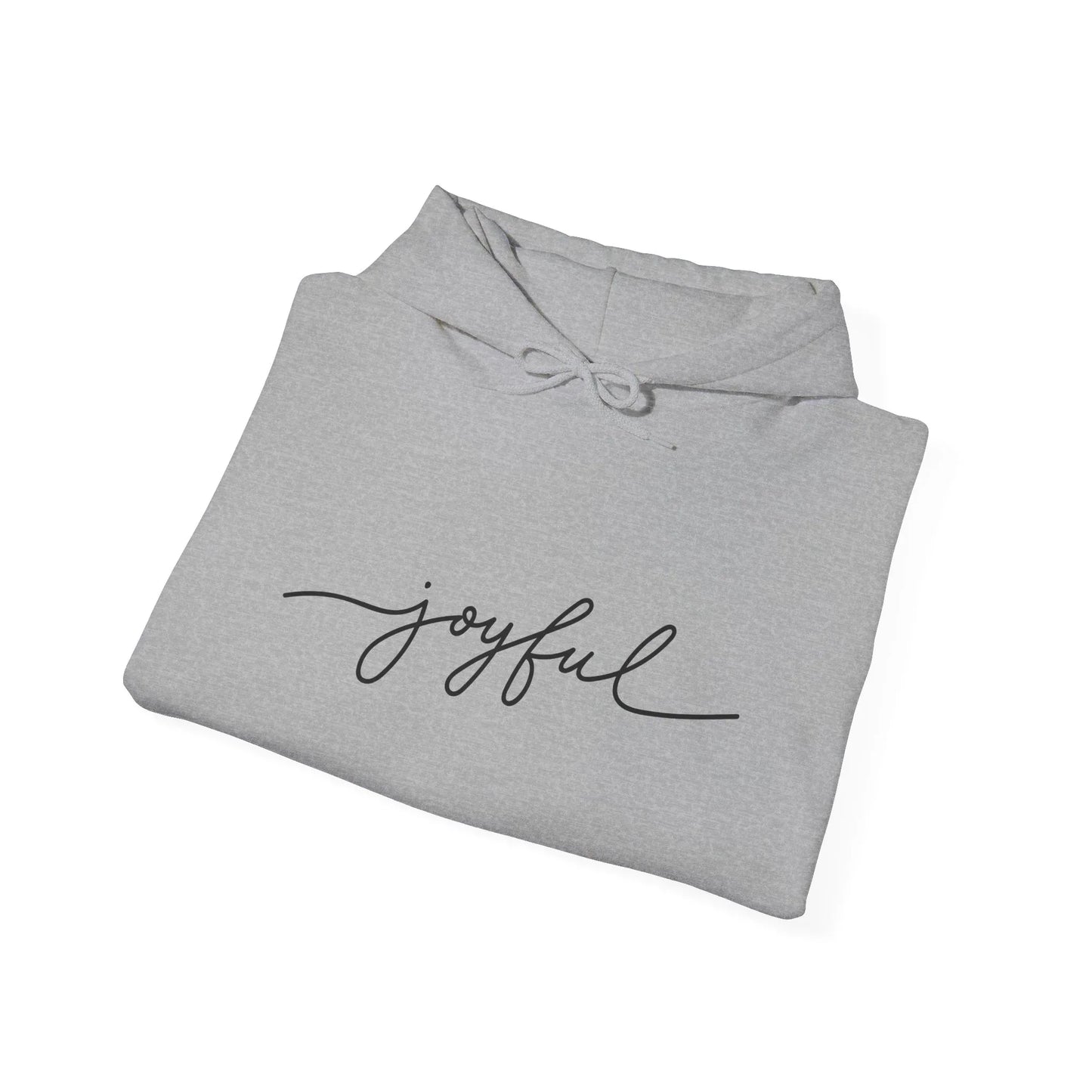 Christmas Joyful Unisex Hooded Sweatshirt - Cozy Literary Apparel - The Dreamer's Bookshop.