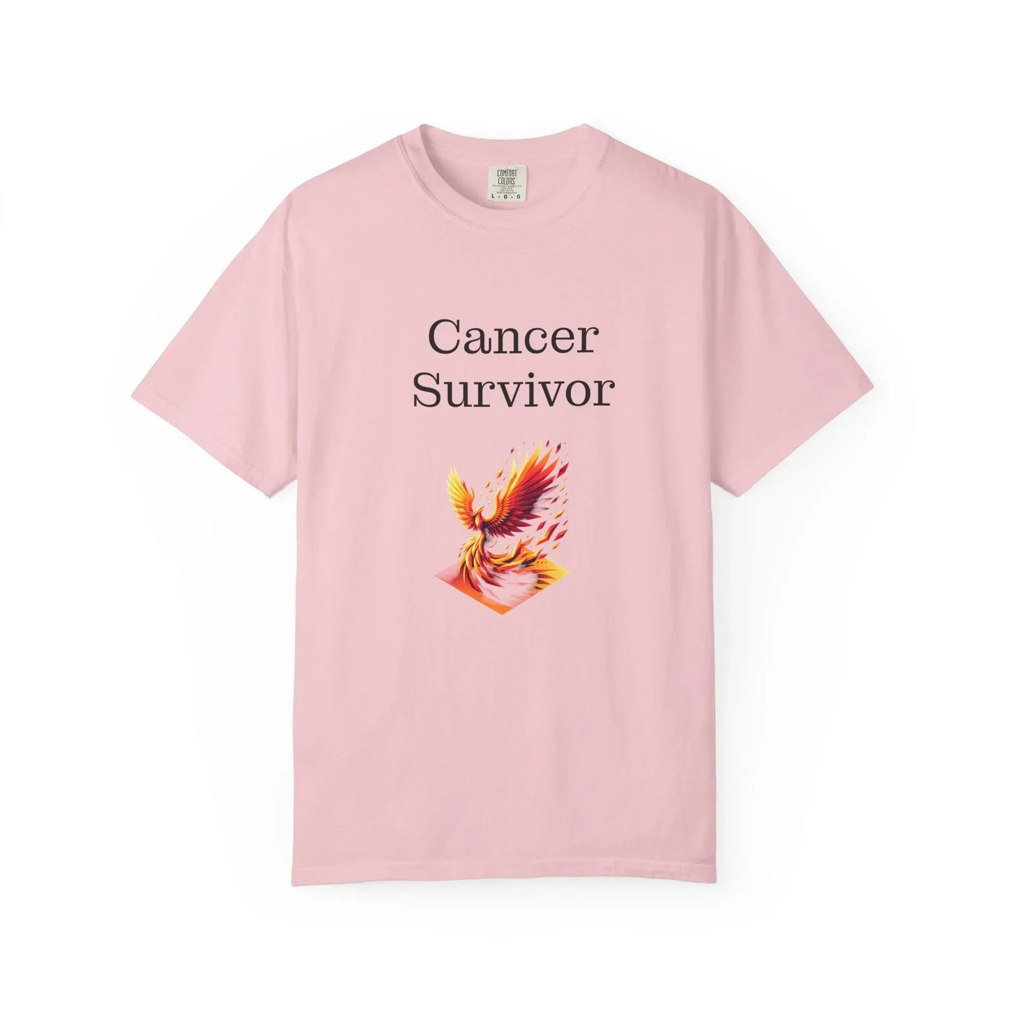 Cancer Survivor Unisex Garment-Dyed T-shirt - Inspirational Motivational Tee - The Dreamer's Bookshop.