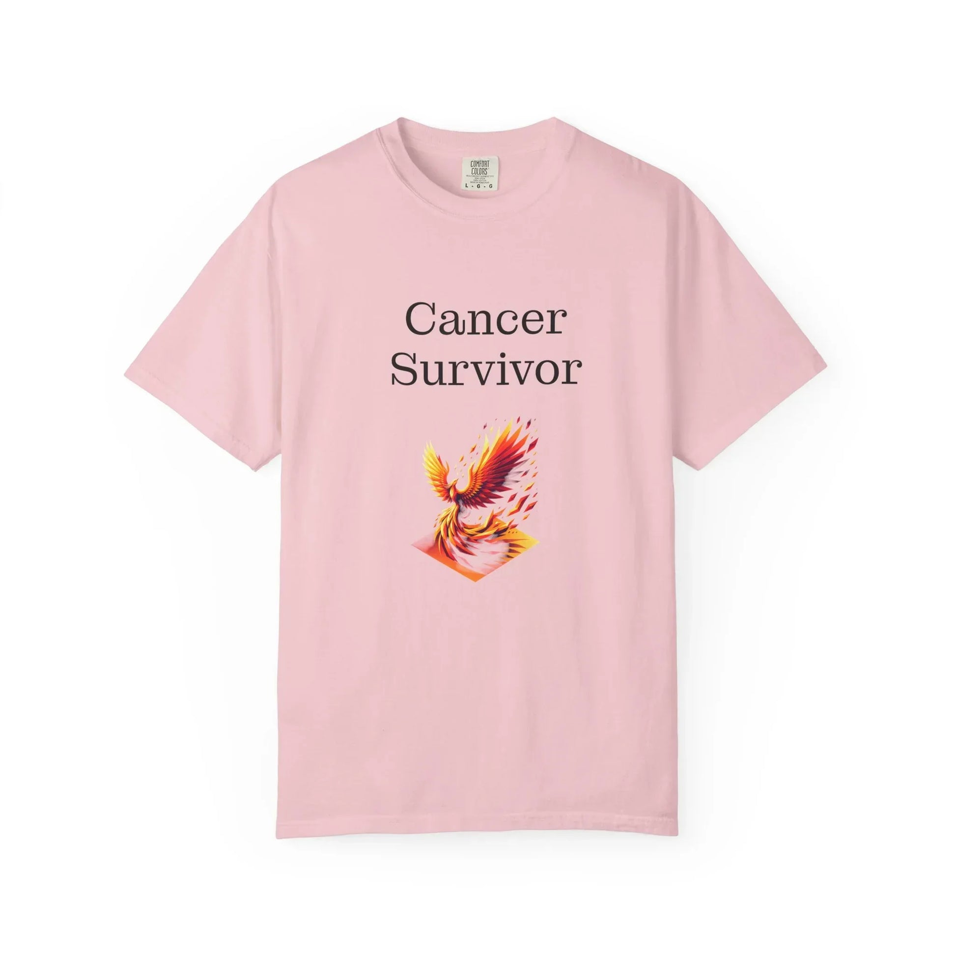 Cancer Survivor Unisex Garment-Dyed T-shirt - Inspirational Motivational Tee - The Dreamer's Bookshop.
