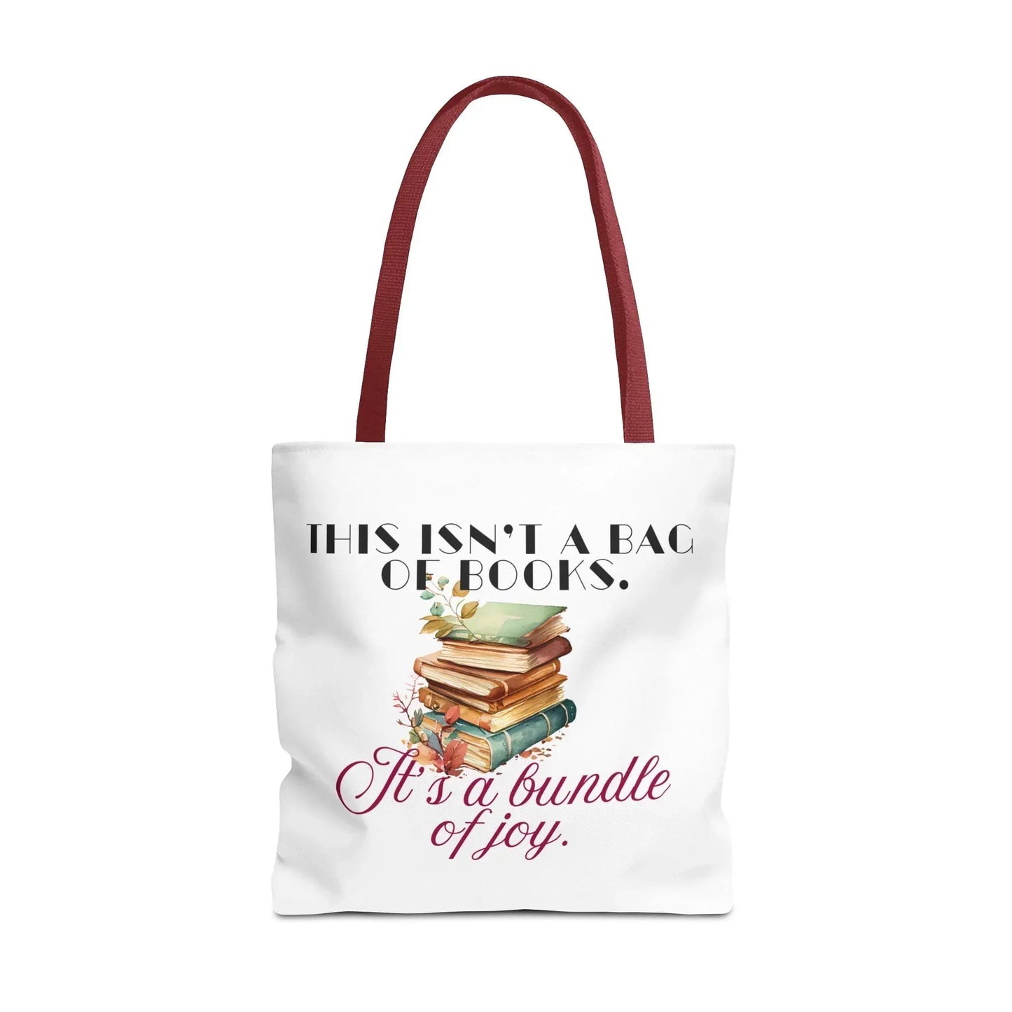 This isn't a Bag of Books - Tote Bag - Cozy Autumn Design - The Dreamer's Bookshop.