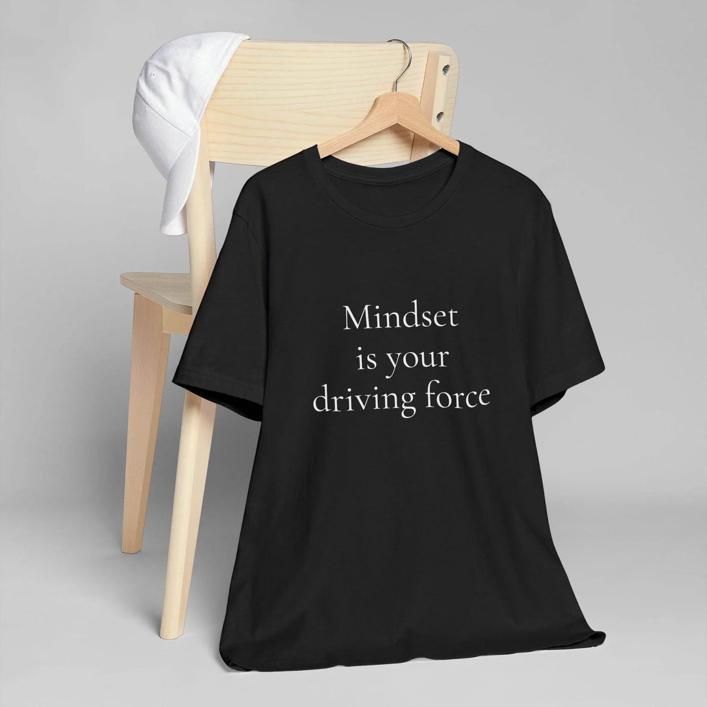 Inspirational Unisex Jersey T-Shirt - Mindset Vibe - The Dreamer's Bookshop.