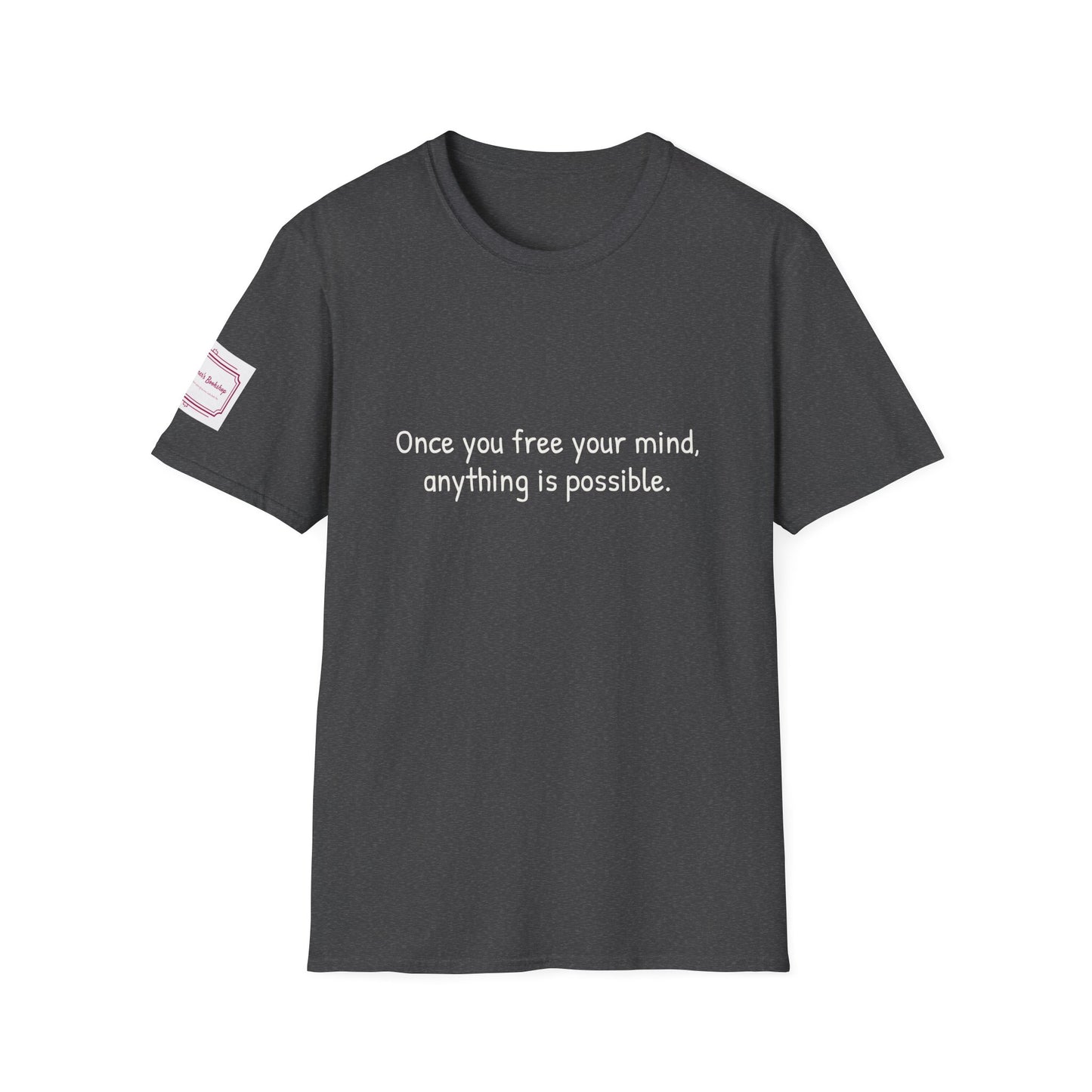 Unisex Softstyle T-Shirt - Poetical "Once you Free" Bookaddict