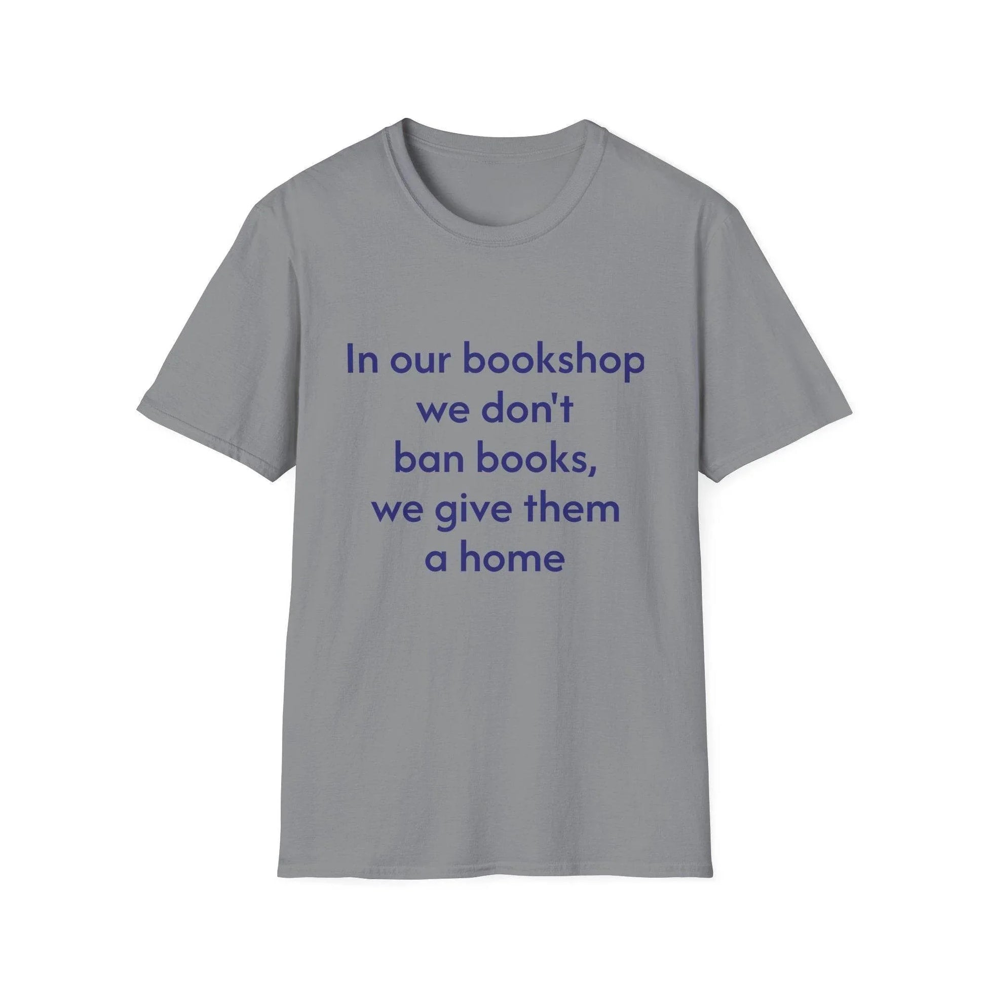 Unisex Softstyle T-Shirt - 'In our bookshop' - The Dreamer's Bookshop.