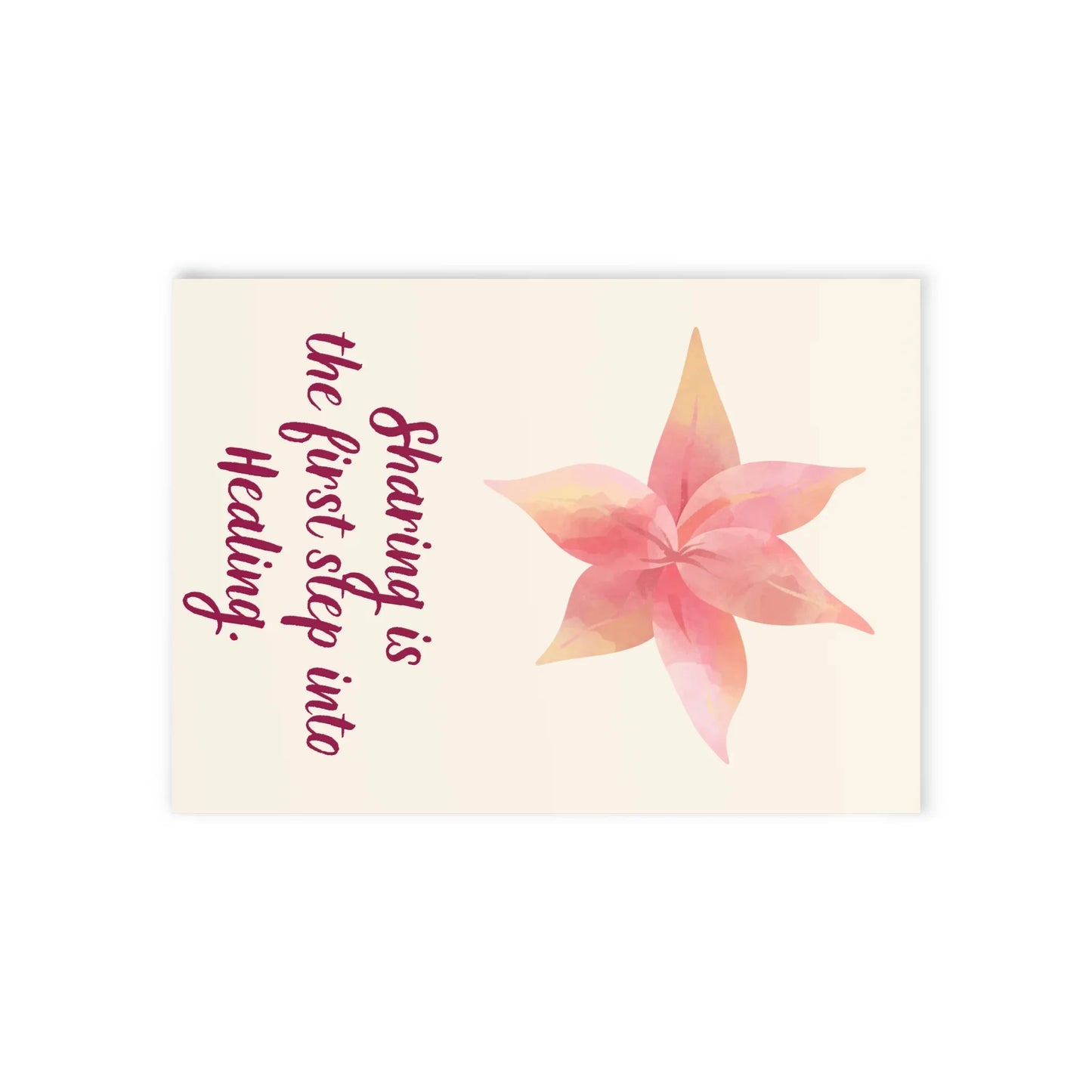 The Dreamer's Bookshop - Love Yourself Card "Sharing" - The Dreamer's Bookshop.