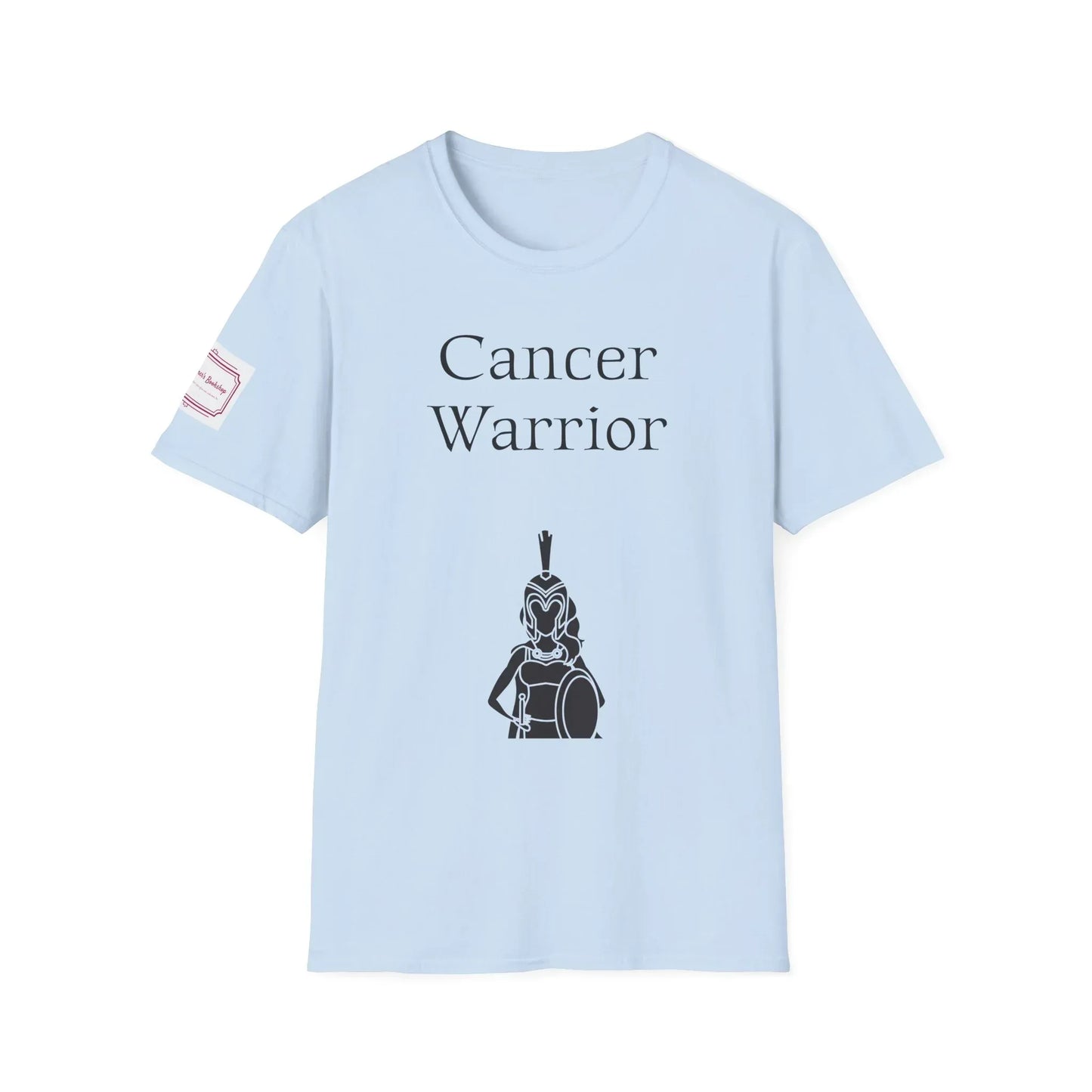 Cancer Warrior Unisex Softstyle T-Shirt - Empowering Graphic Tee for Women's Health Awarenes - The Dreamer's Bookshop.